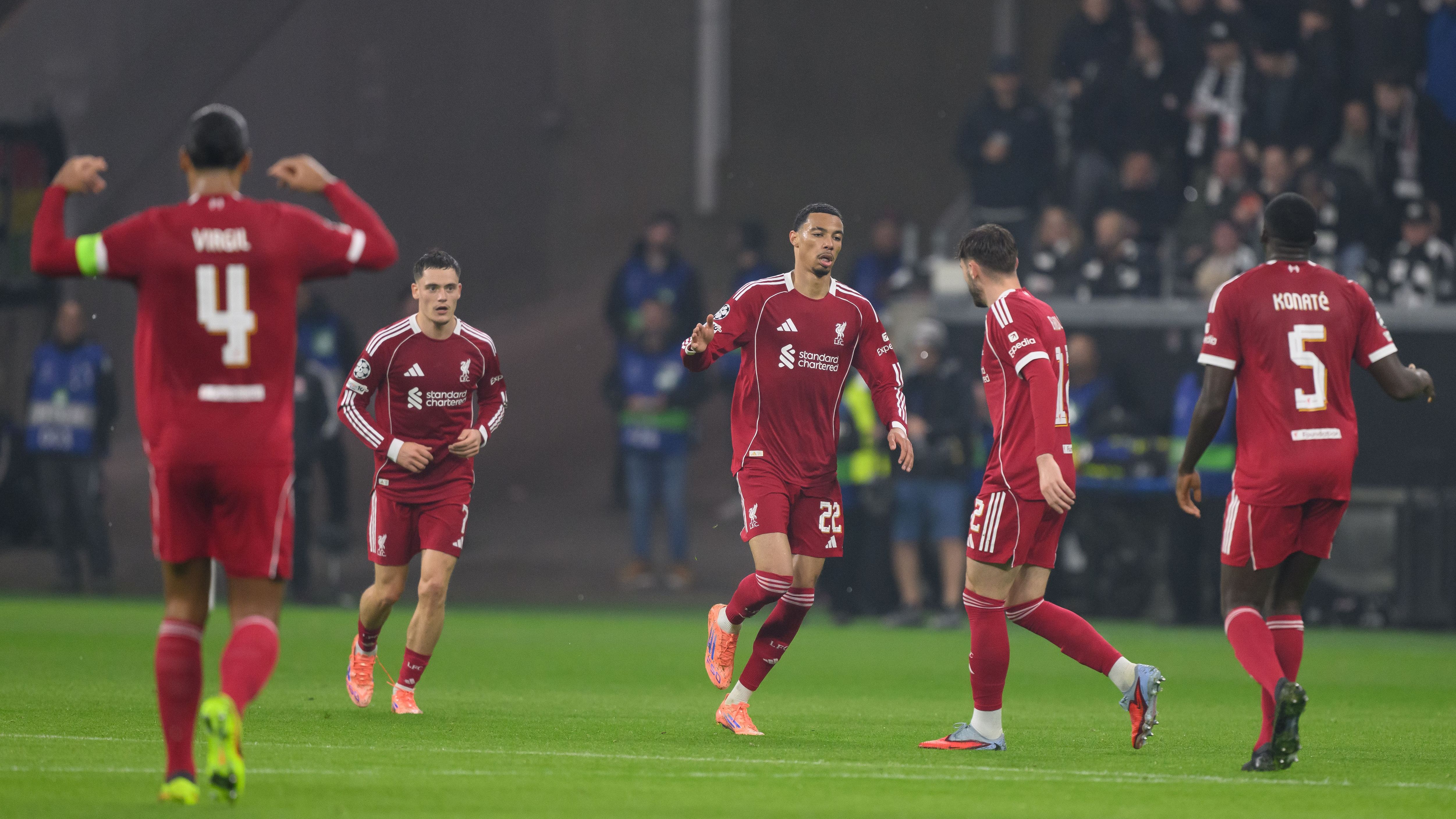 Eintracht Frankfurt v Liverpool FC - UEFA Champions League 2025/26 League Phase MD3