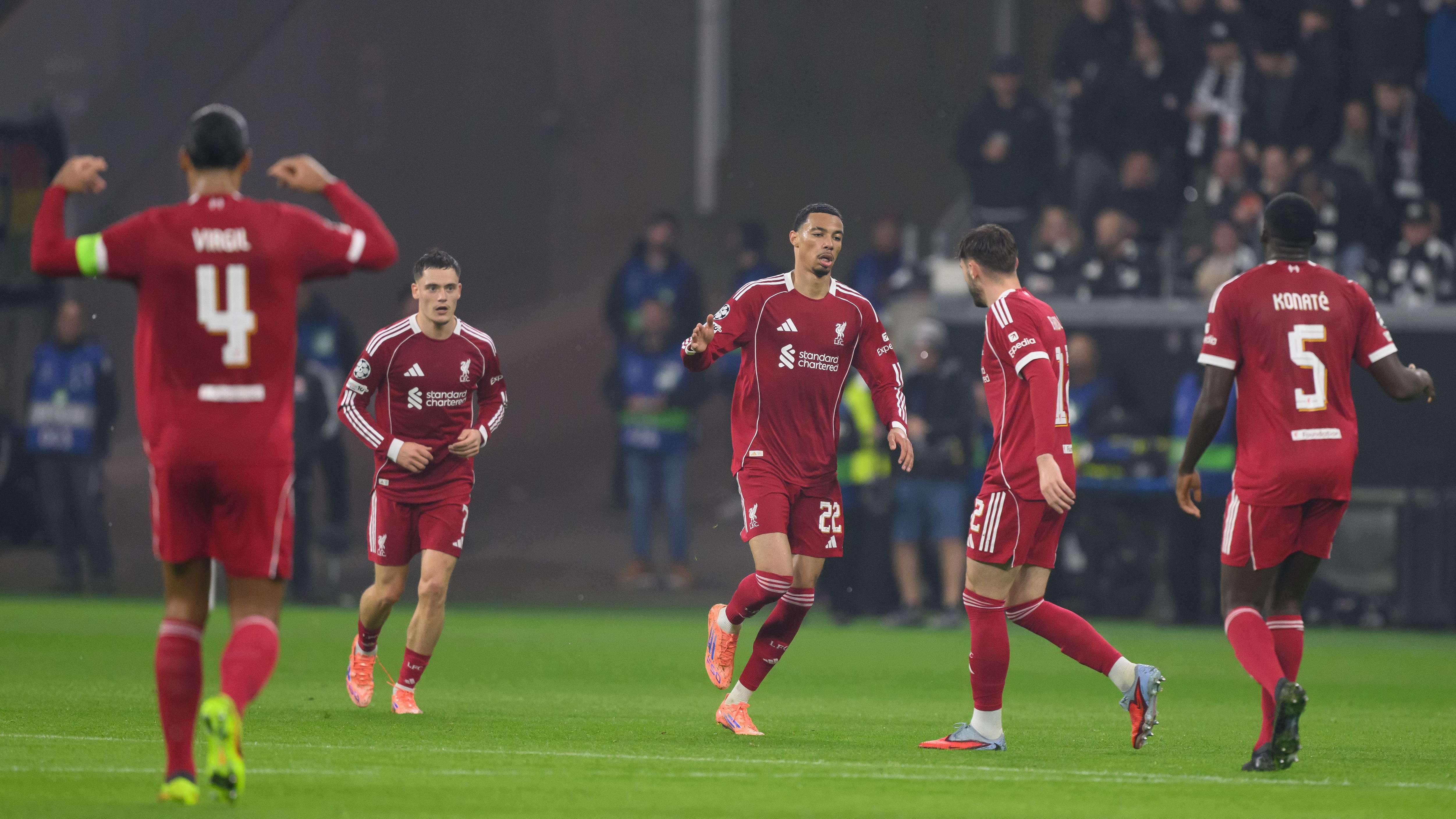 Eintracht Frankfurt v Liverpool FC - UEFA Champions League 2025/26 League Phase MD3