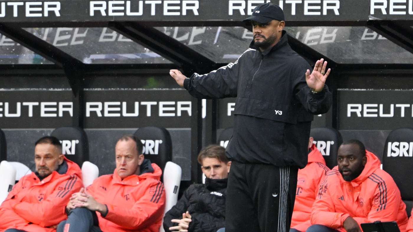 Kompany Bayern contro Borussia Mönchengladbach 3-0