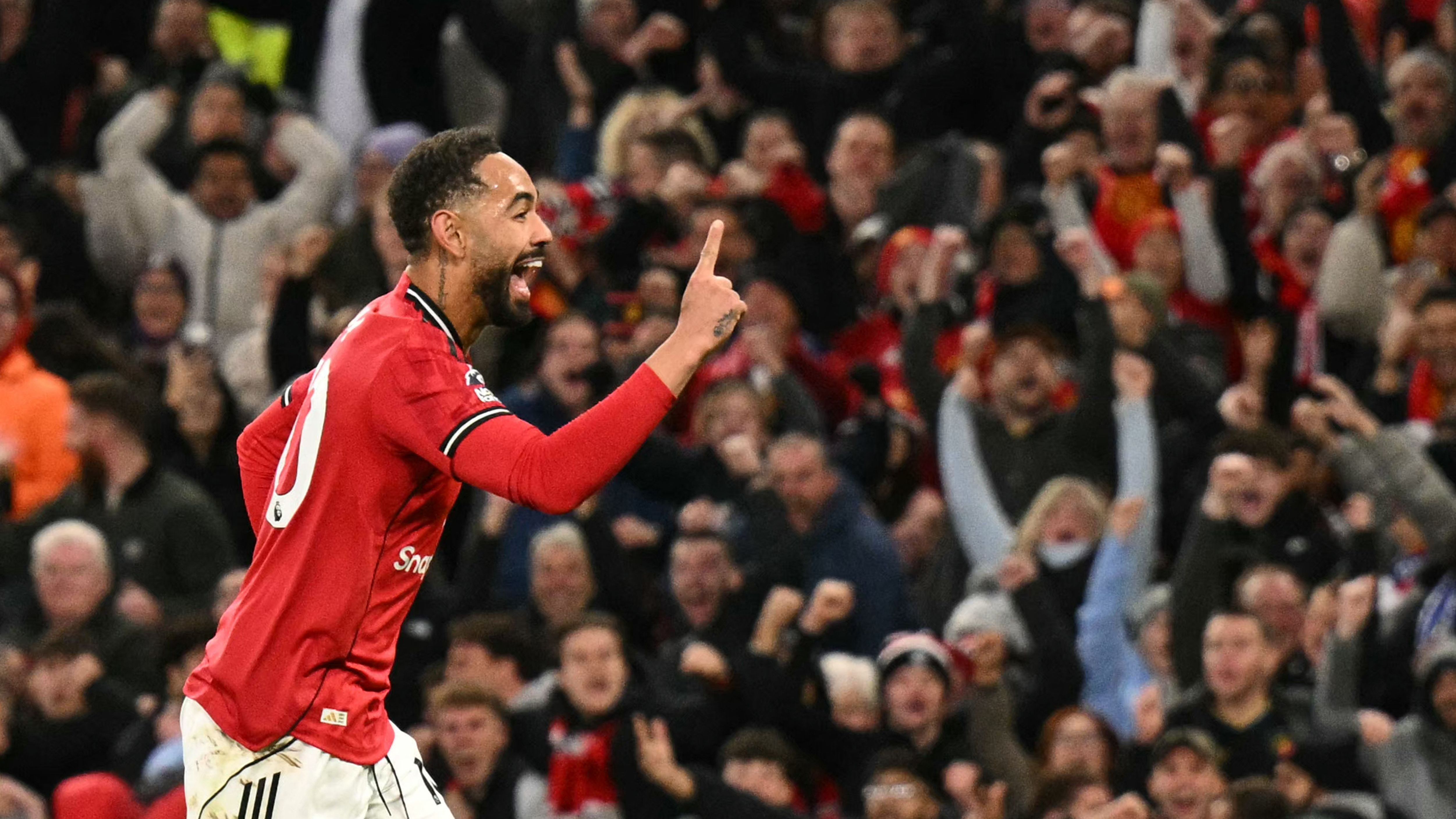 曼联对阵布莱顿的英超比赛照片，哈格里斯点评