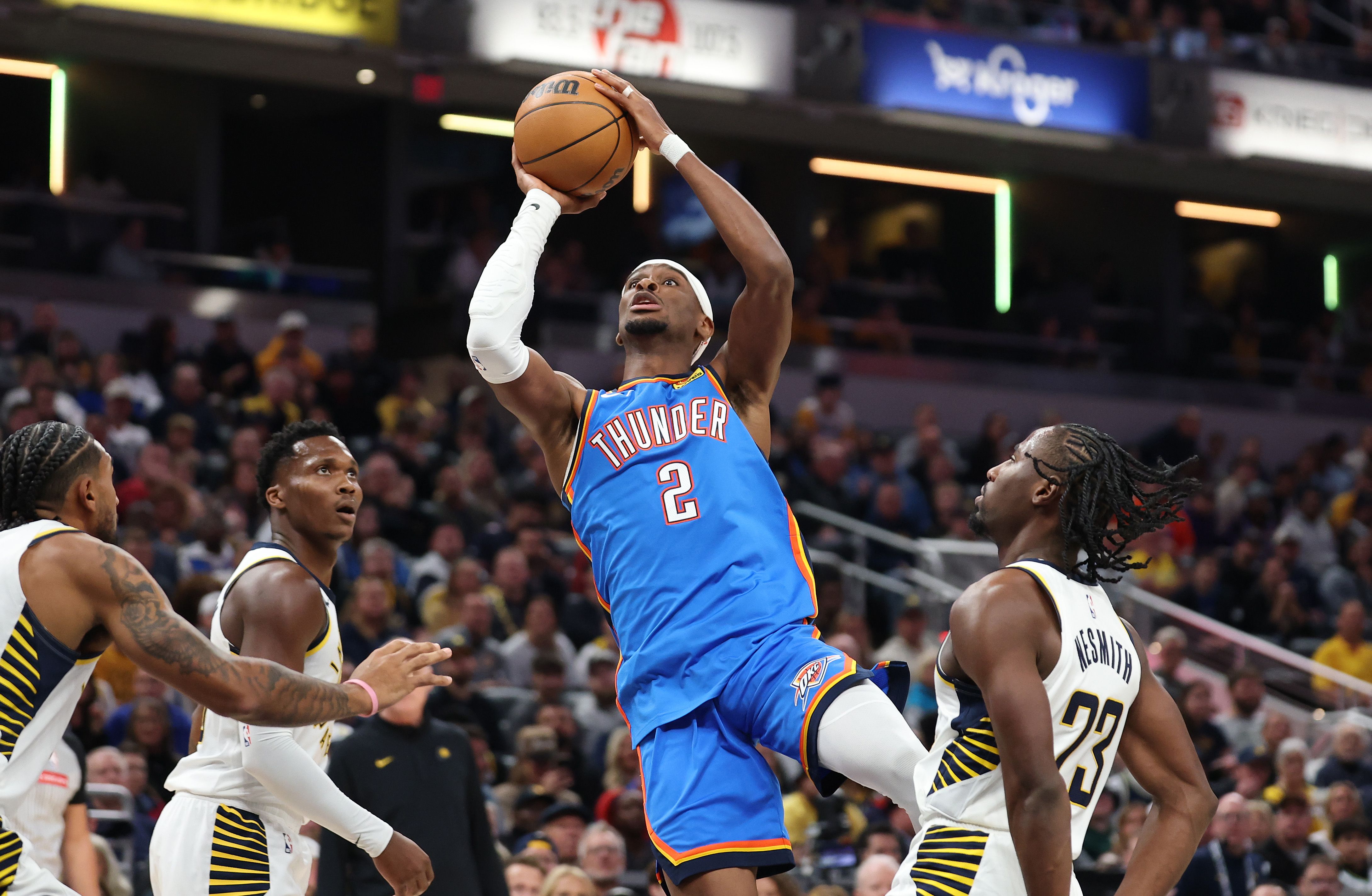 Oklahoma City Thunder v Indiana Pacers