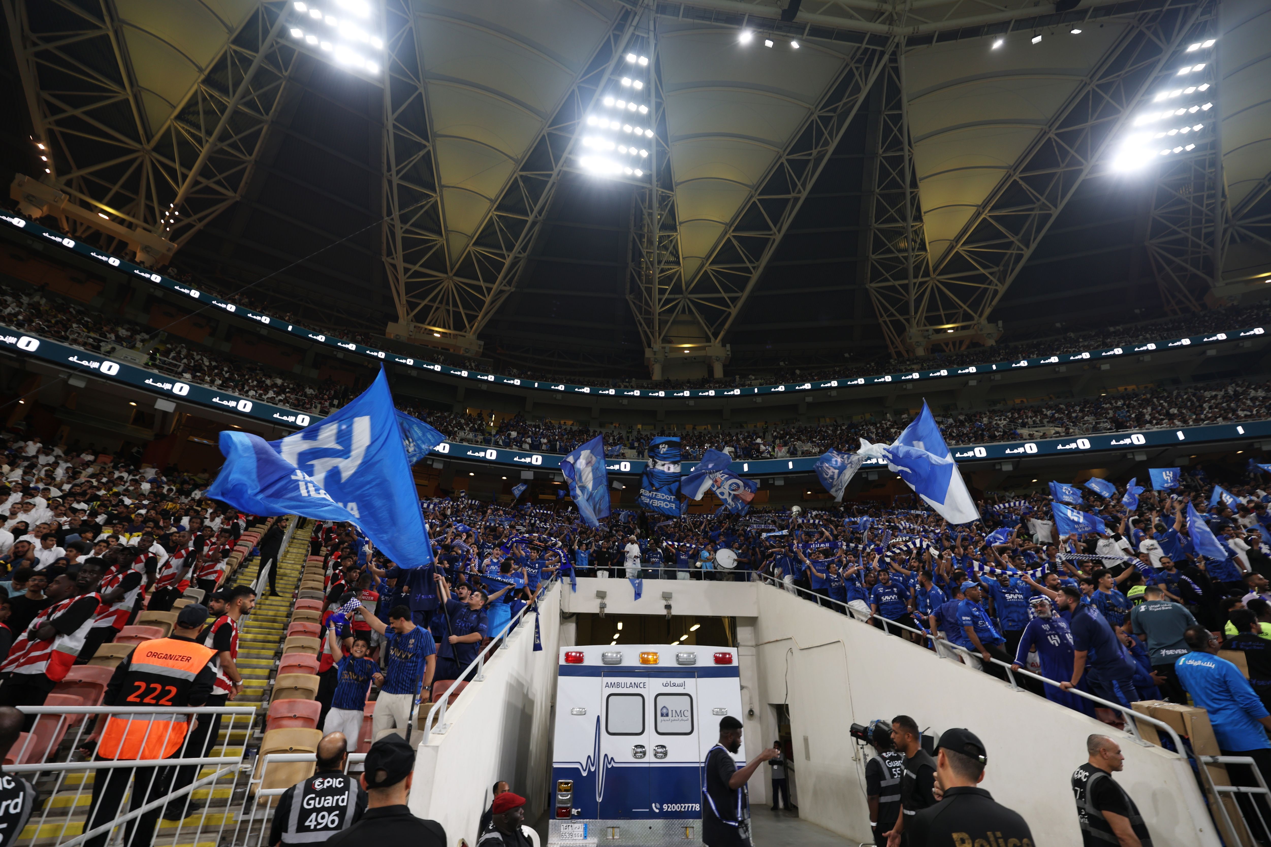 Al Hilal club plane arrives in Riyadh ahead of prestigious derby and AFC clashes
