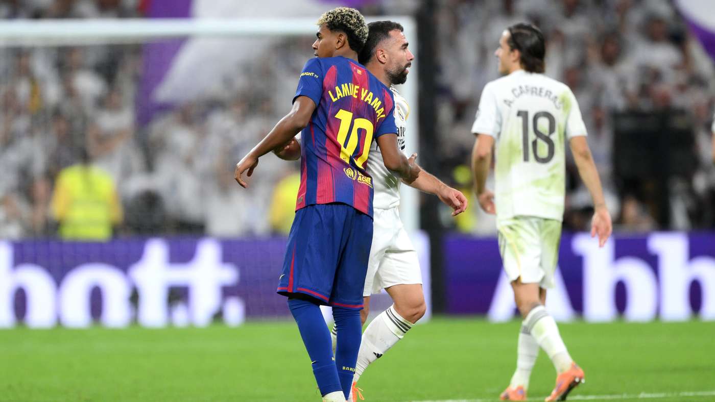 Real Madrid Barcelona Clásico Carvajal Yamal Getty Images