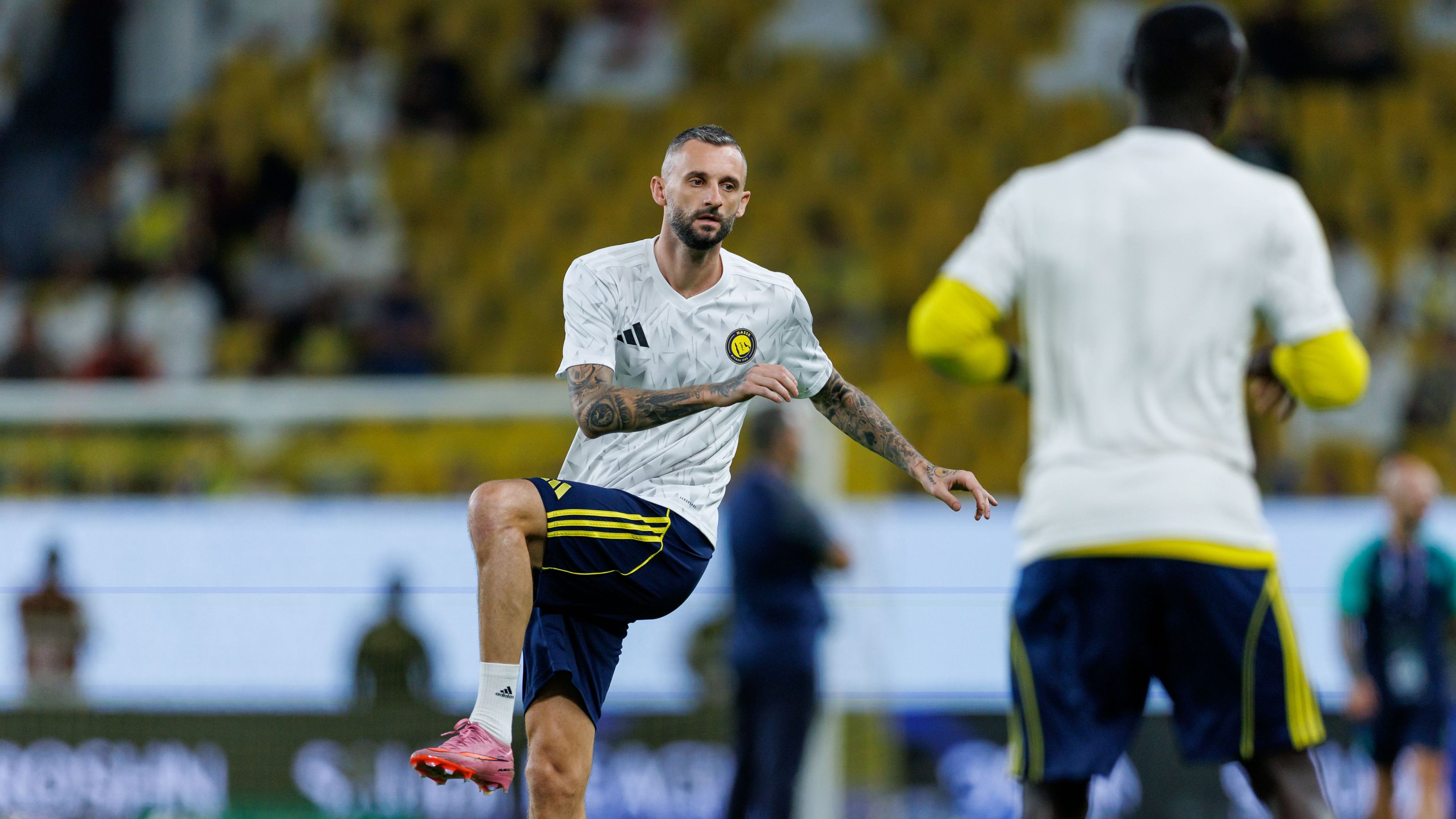 Foto de Marcelo Brozović con Al Nassr en la Saudi Pro League