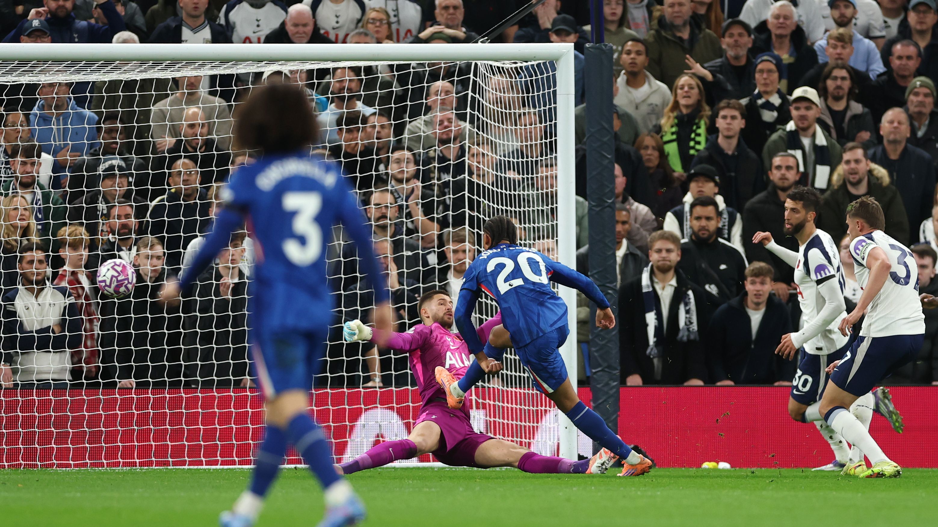 Derby londinese Chelsea Tottenham 1-0 João Pedro Getty Images