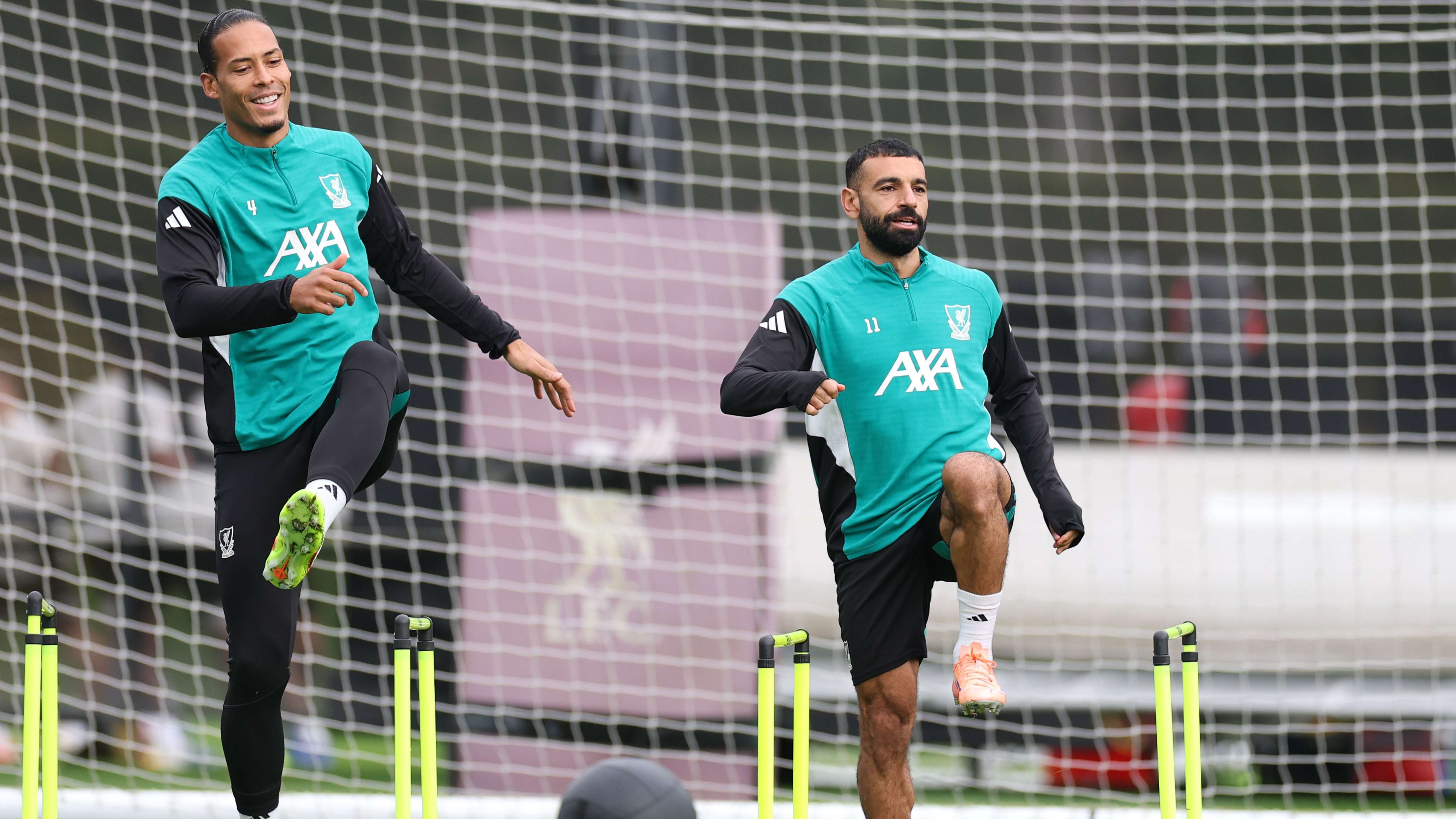 Liverpool FC Training Session And Press Conference - UEFA Champions League 2025/26 League Phase MD4