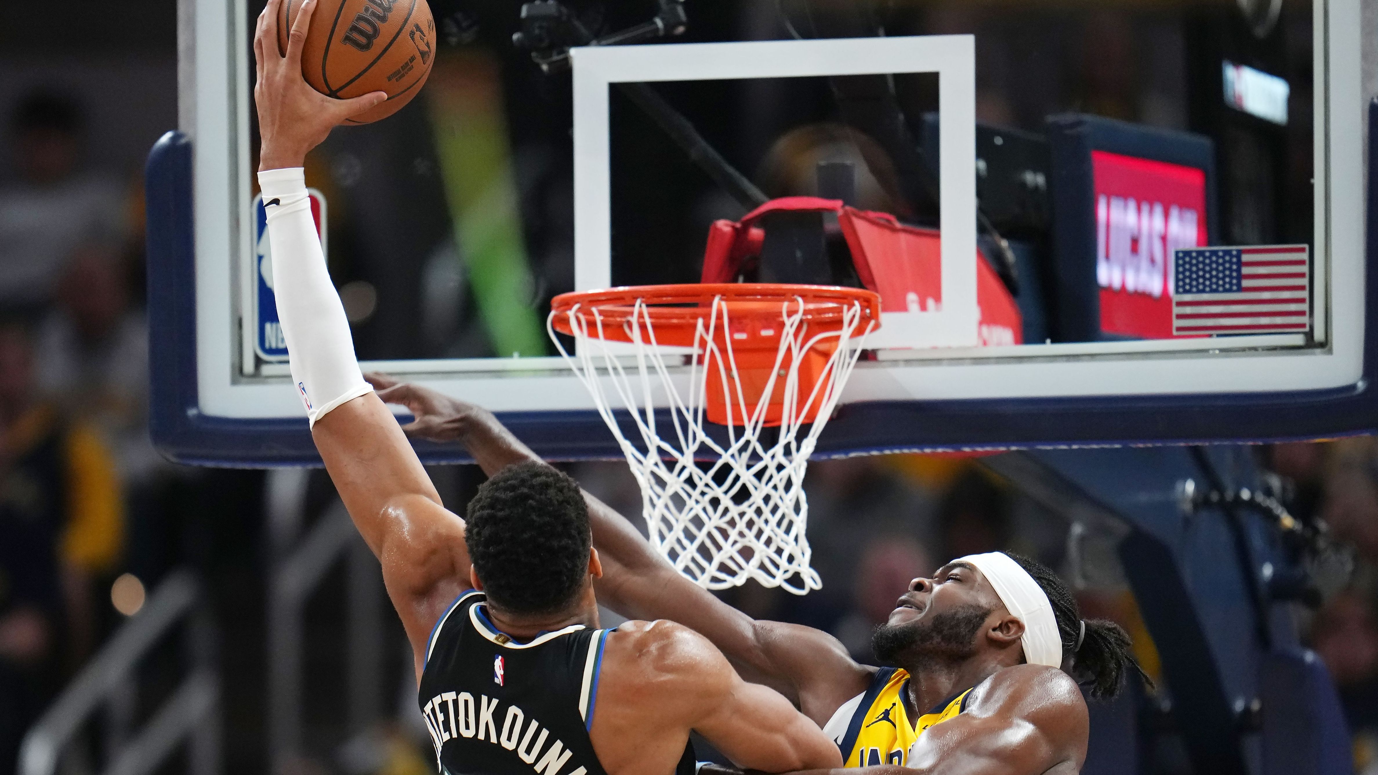 Milwaukee Bucks v Indiana Pacers