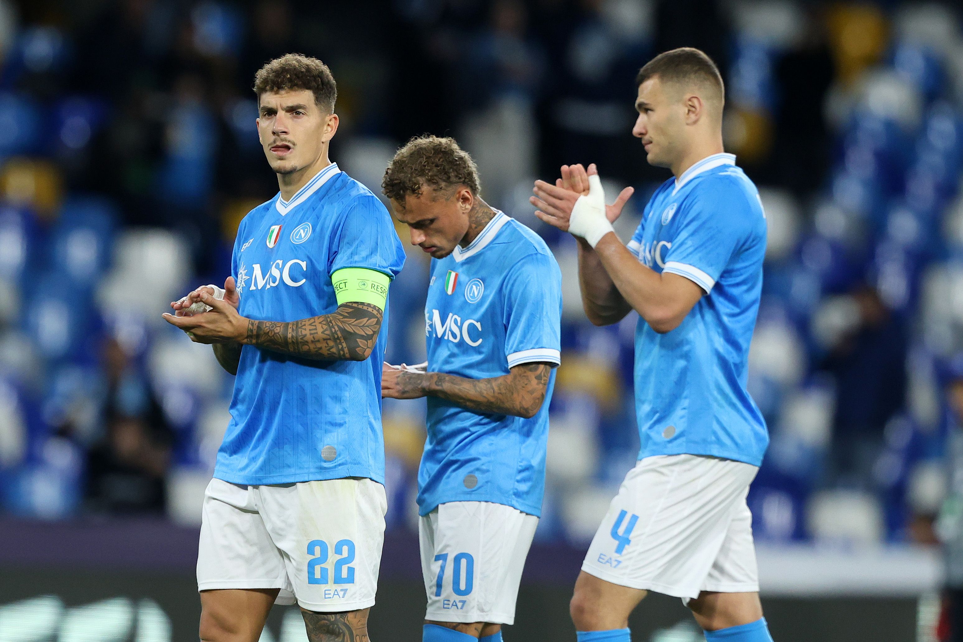 SSC Napoli v Eintracht Frankfurt - UEFA Champions League 2025/26 League Phase MD4