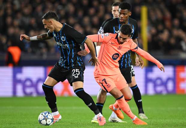 Club Brugge KV v FC Barcelona - UEFA Champions League 2025/26 League Phase MD4