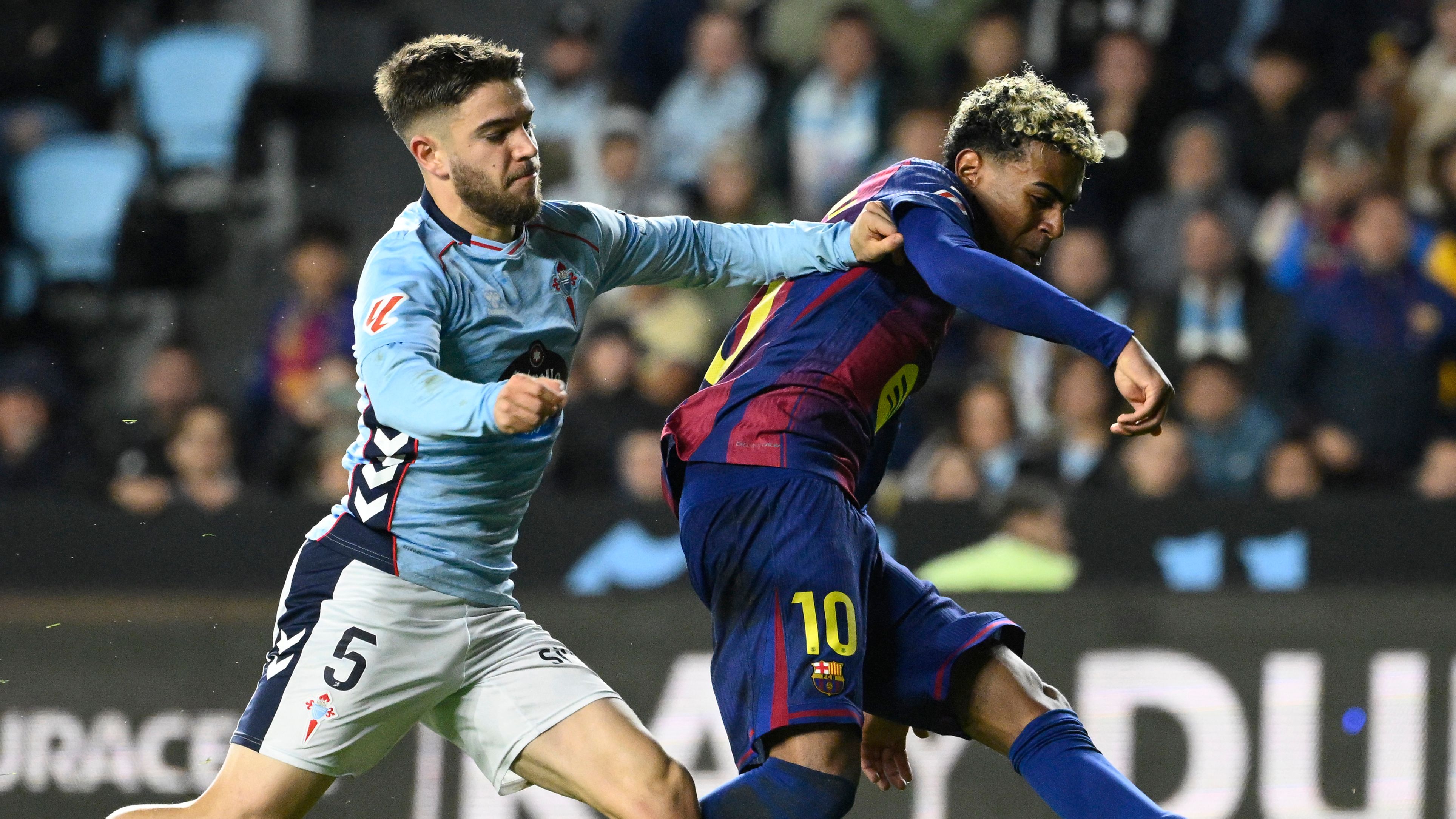 巴萨对塞尔塔维戈比赛的精彩瞬间和场边趣闻