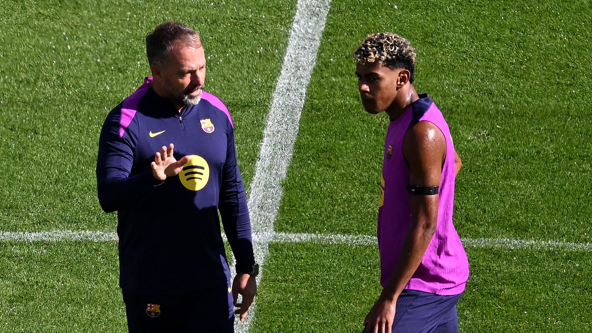 Barcelona Lamine Yamal sustitución Camp Nou