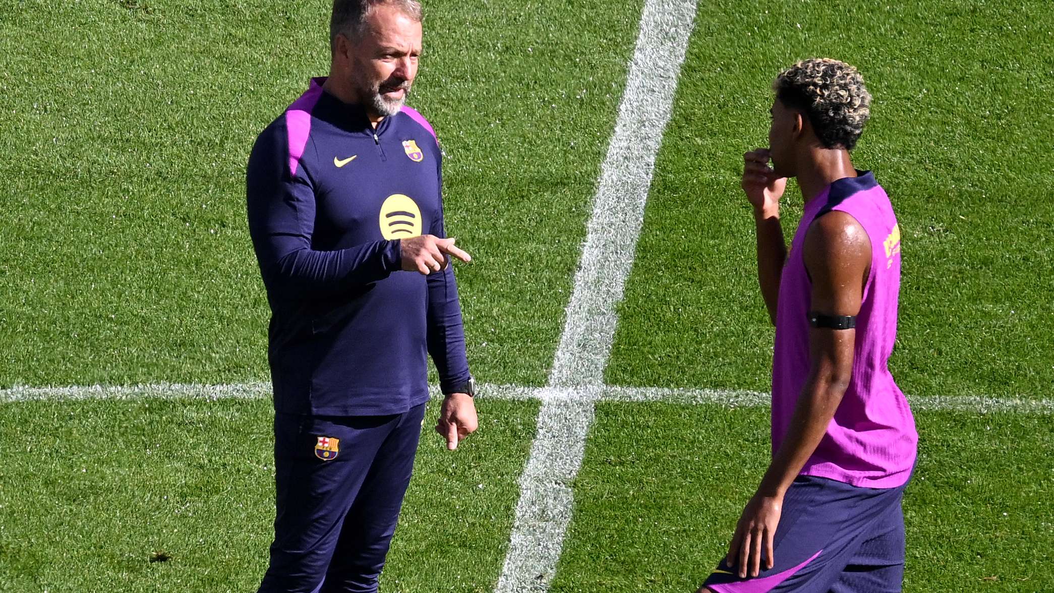 FC Barcelona Open Training Session in Spotify Camp Nou
