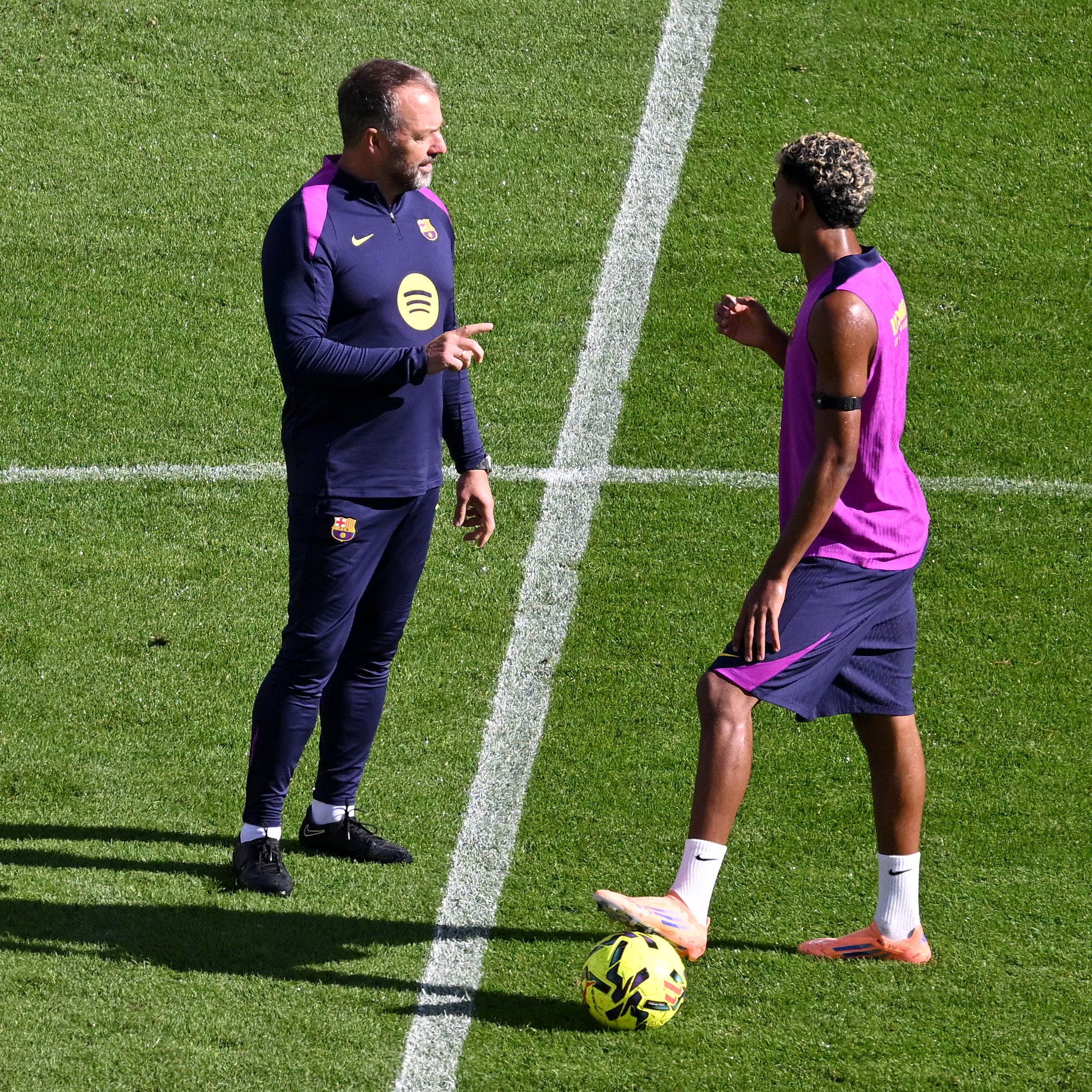 FC Barcelona Open Training Session in Spotify Camp Nou