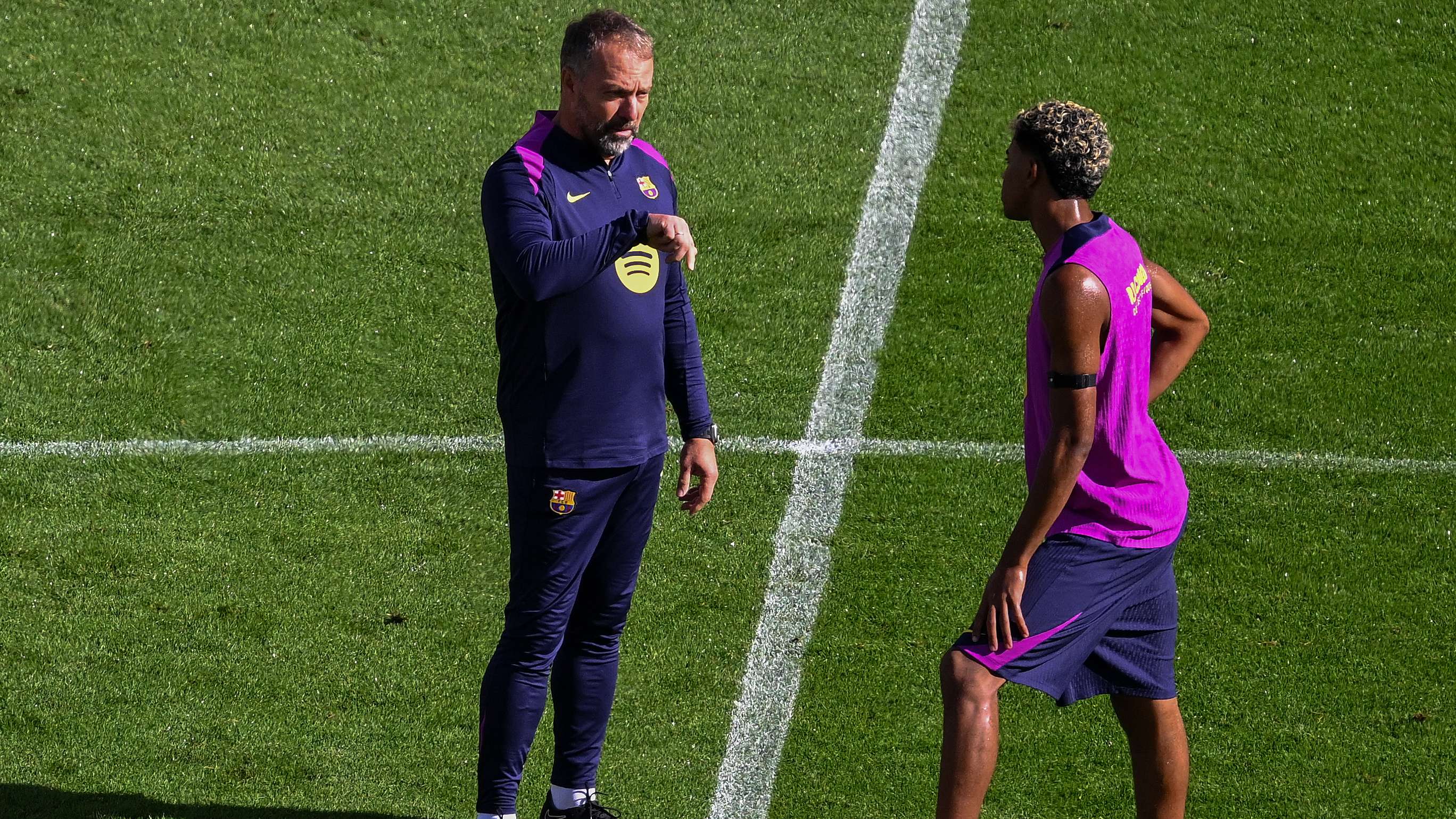 FC Barcelona Open Training Session in Spotify Camp Nou