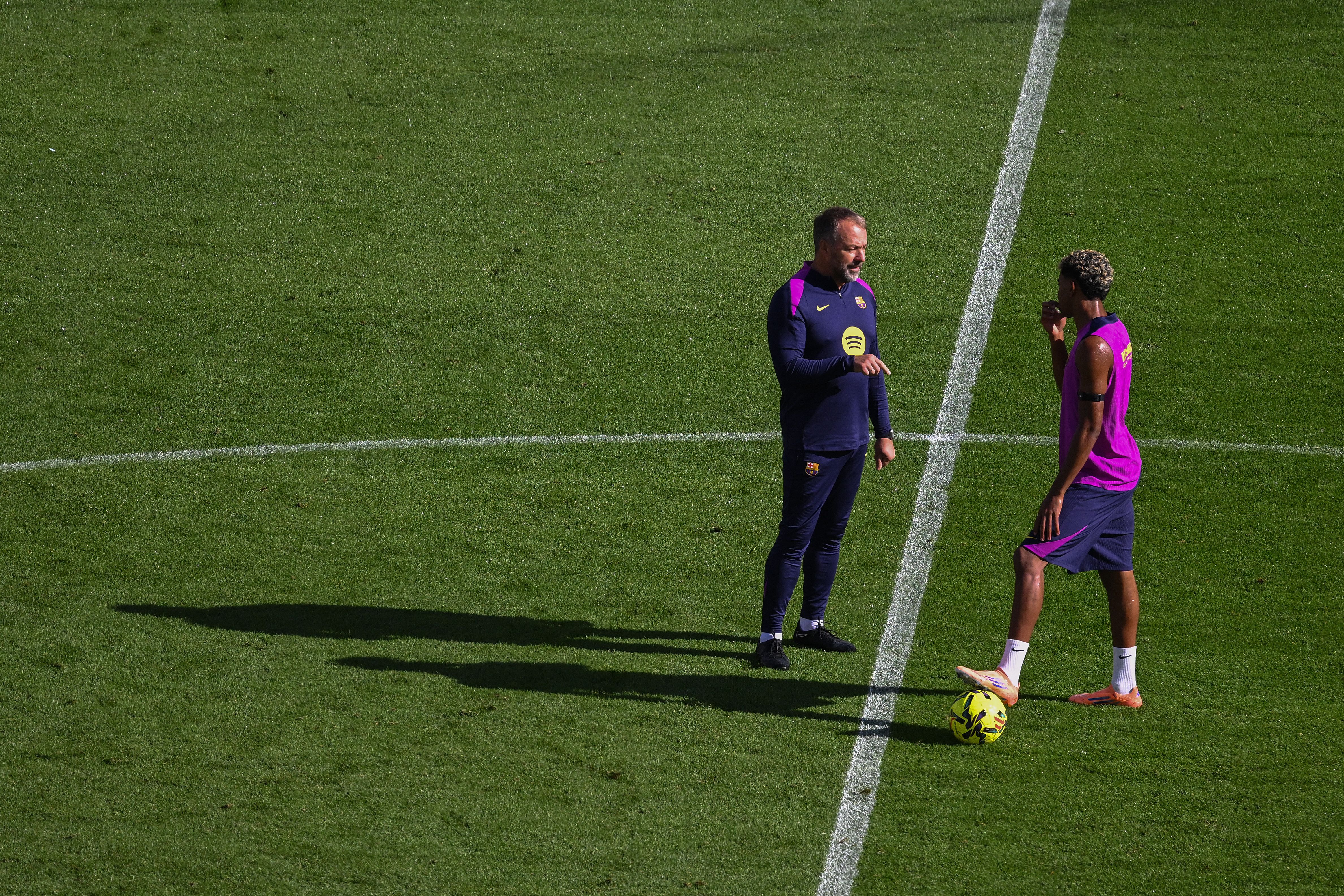 FC Barcelona Open Training Session in Spotify Camp Nou