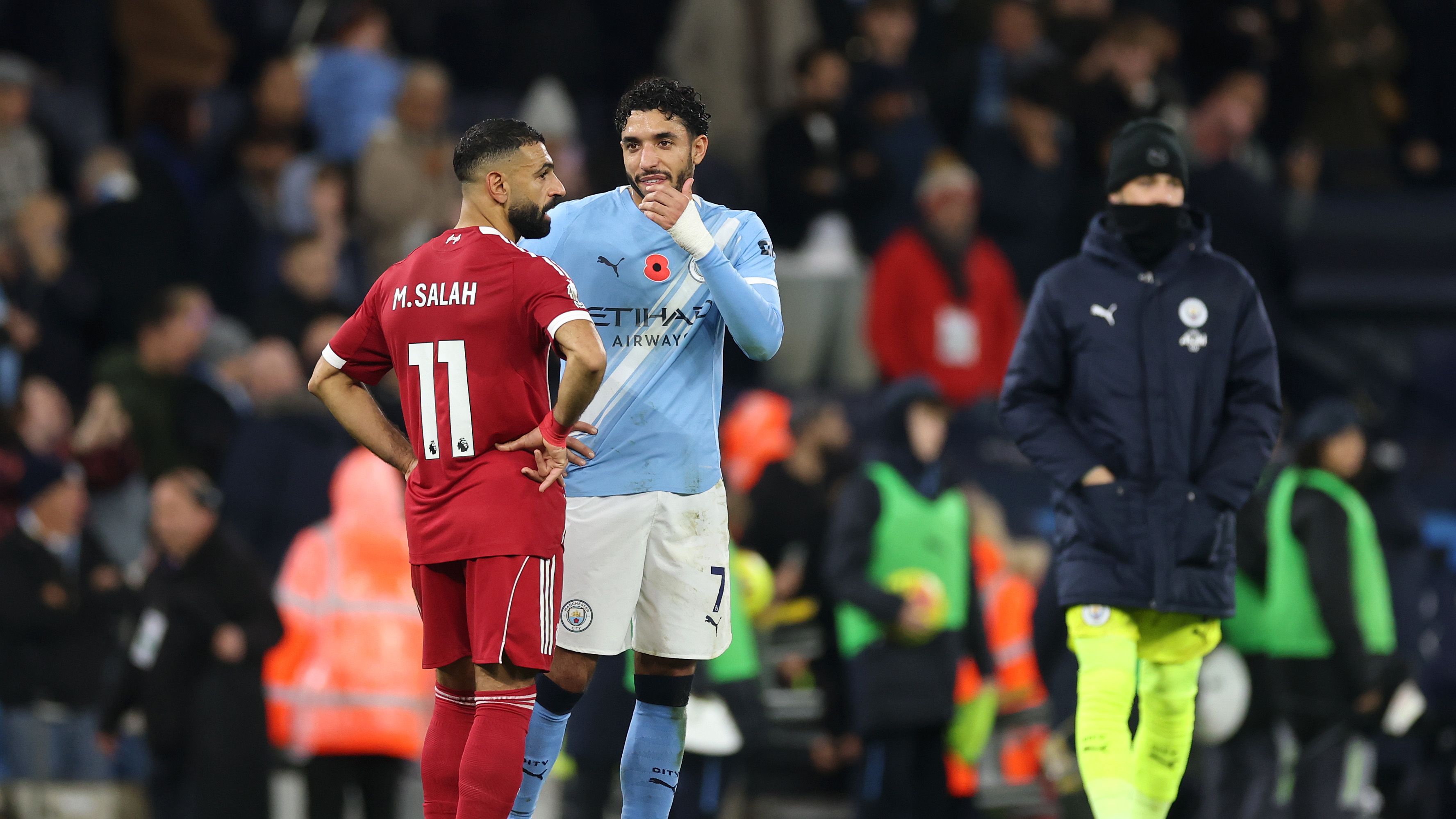 Liverpool vs Manchester City clash during Premier League, Getty Images
