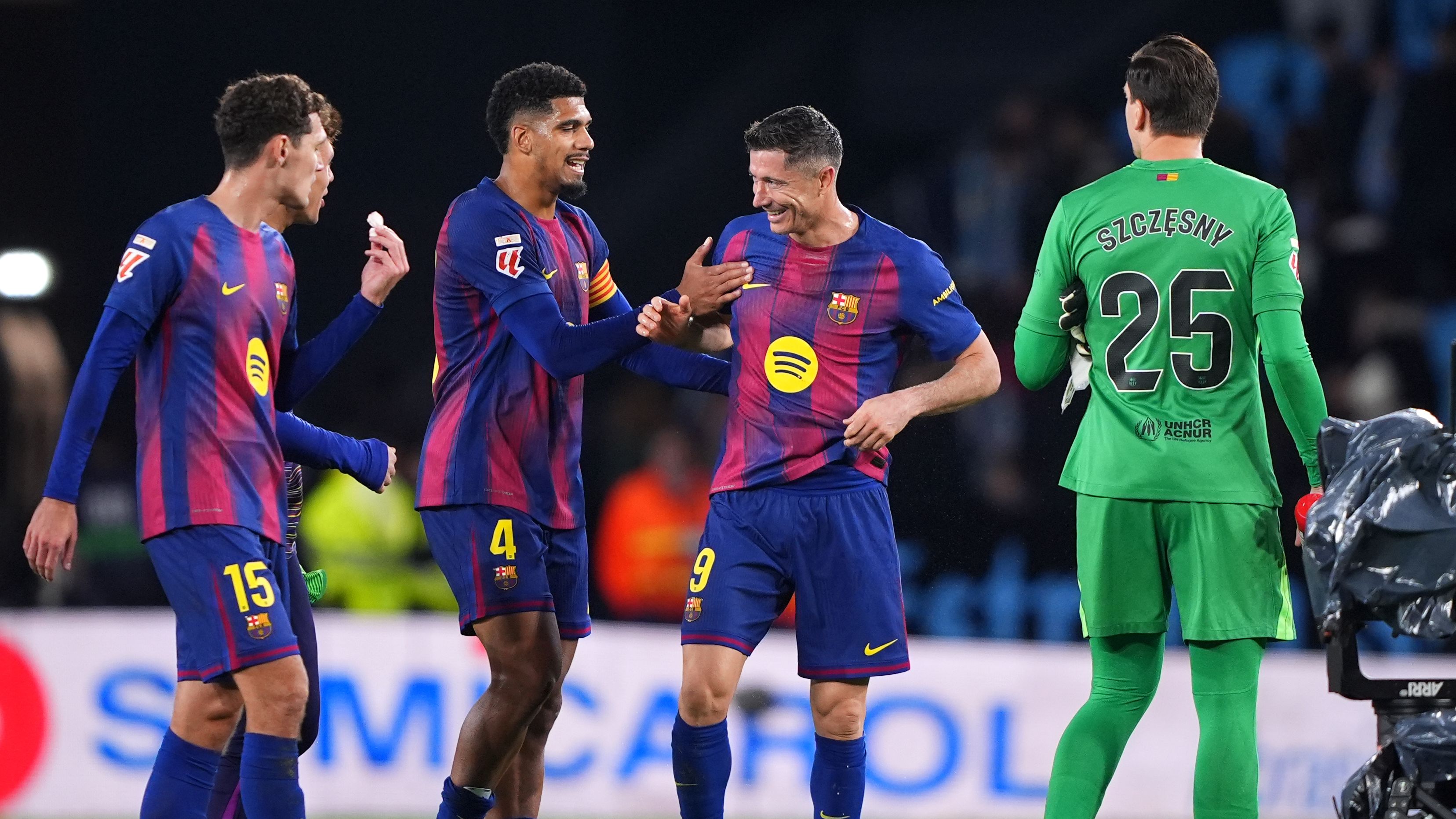 Barcelona Ronald Araújo lesión estómago La Liga