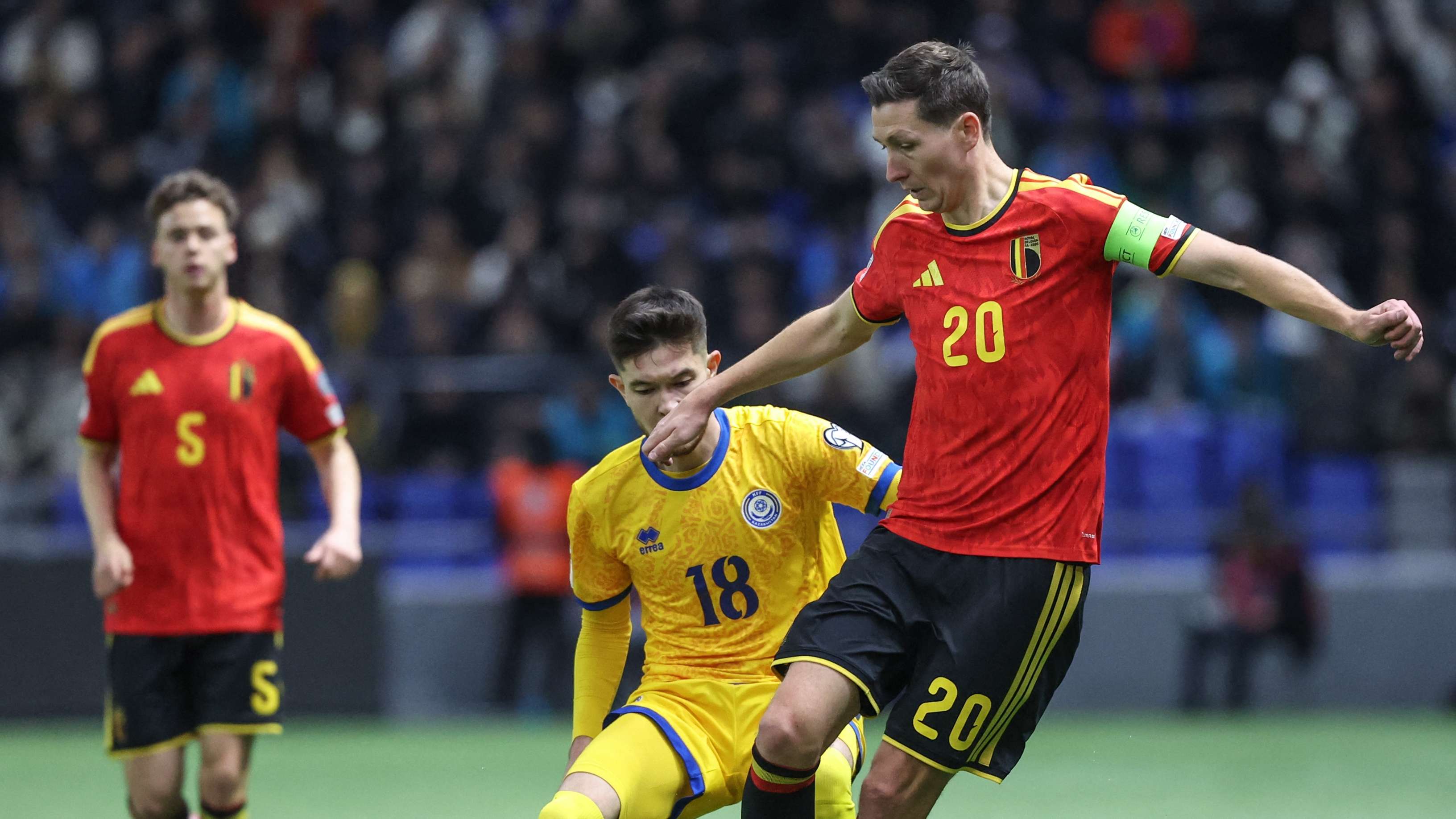 SOCCER WC26 QUALIF KAZAKHSTAN VS BELGIUM
