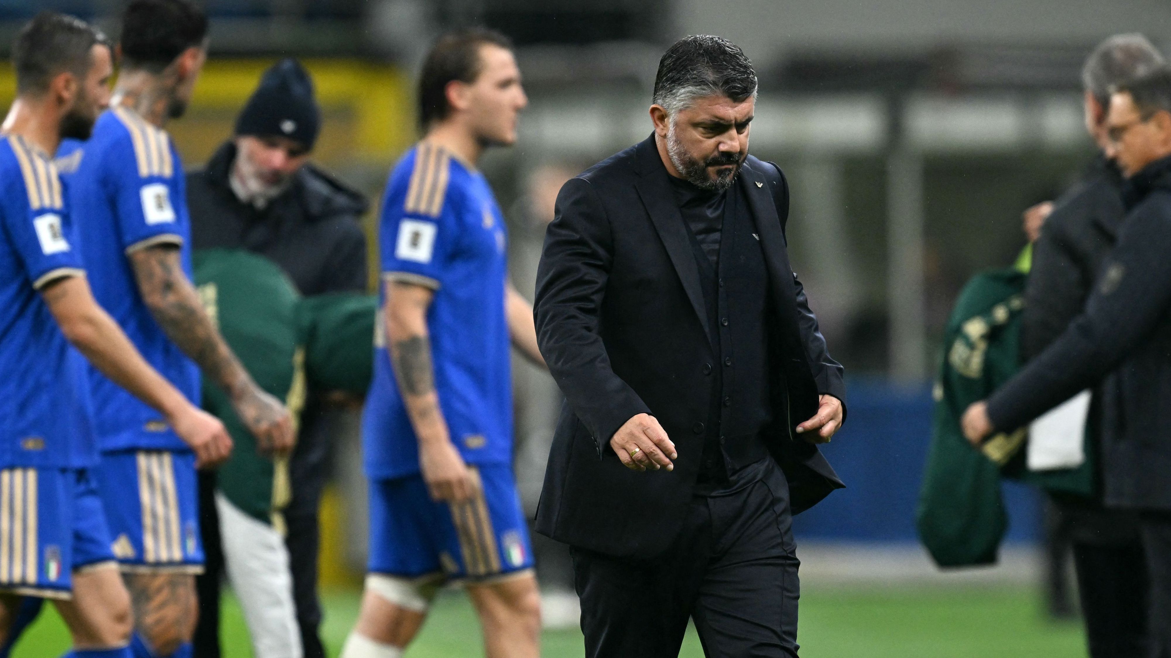 Gattuso discute la pausa de la Serie A para la Italia en la clasificación mundial