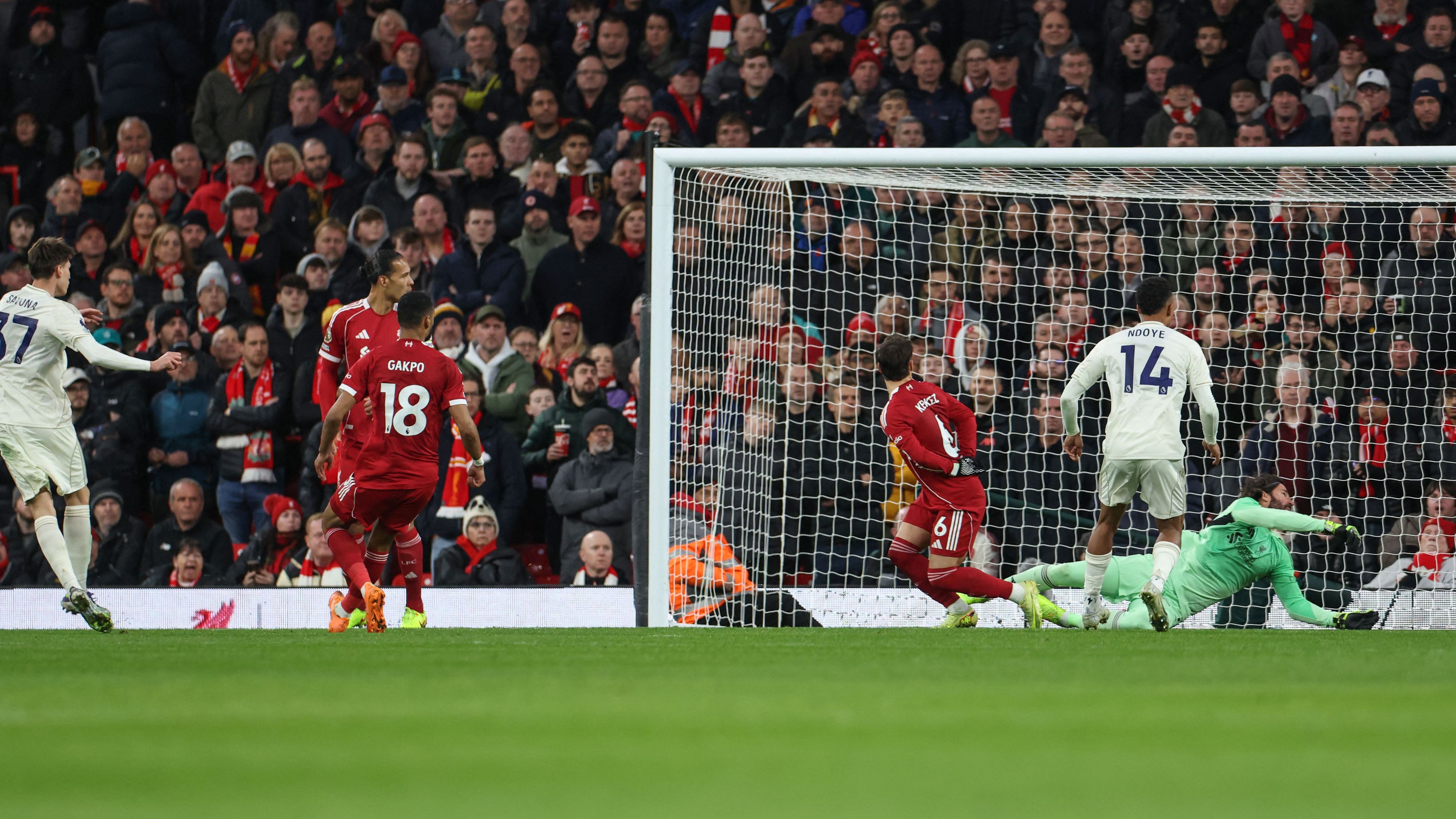 Nottingham Forest Liverpool Anfield 0-3 2025