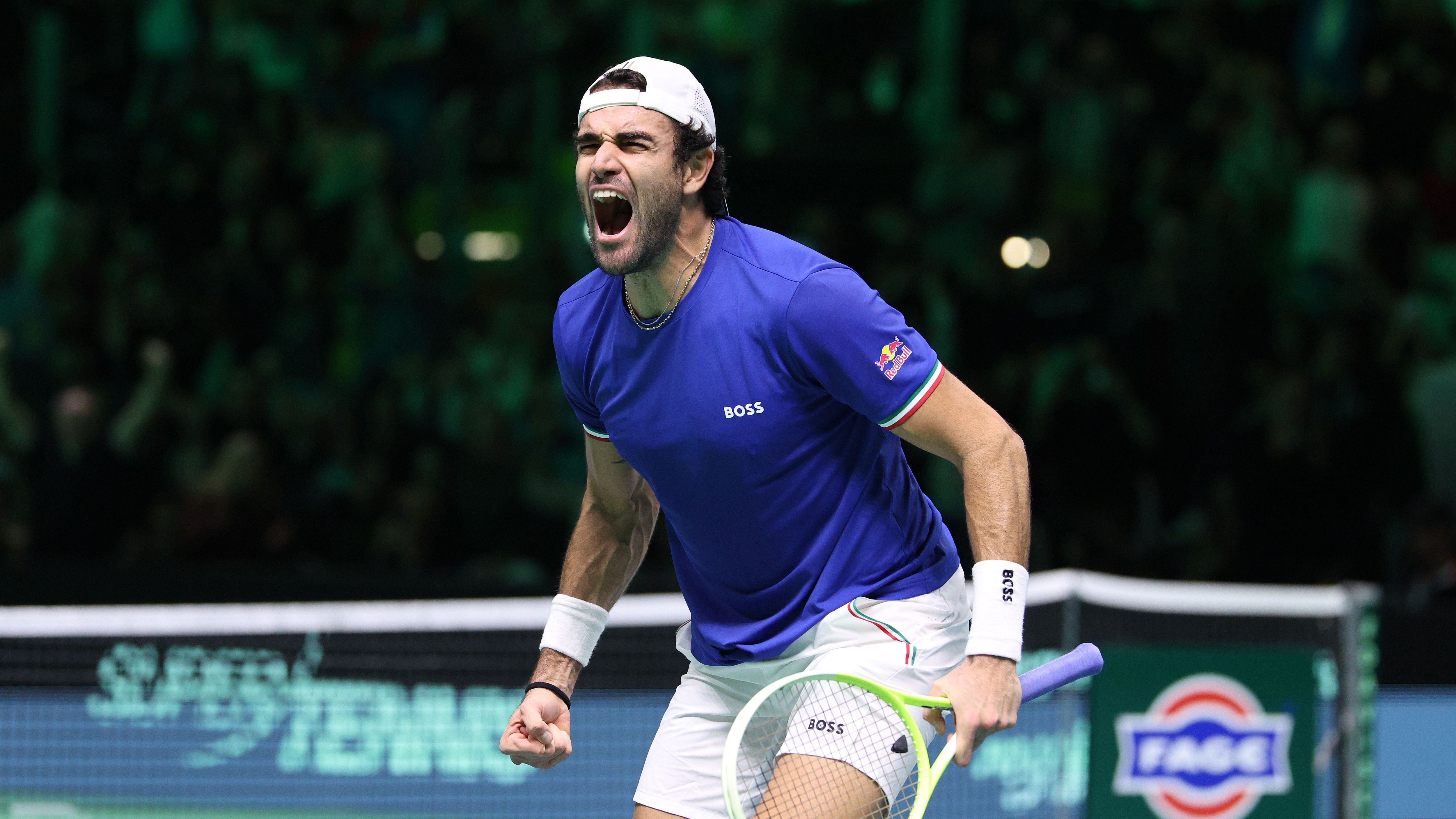 Italy v Austria - Davis Cup Finals 2025