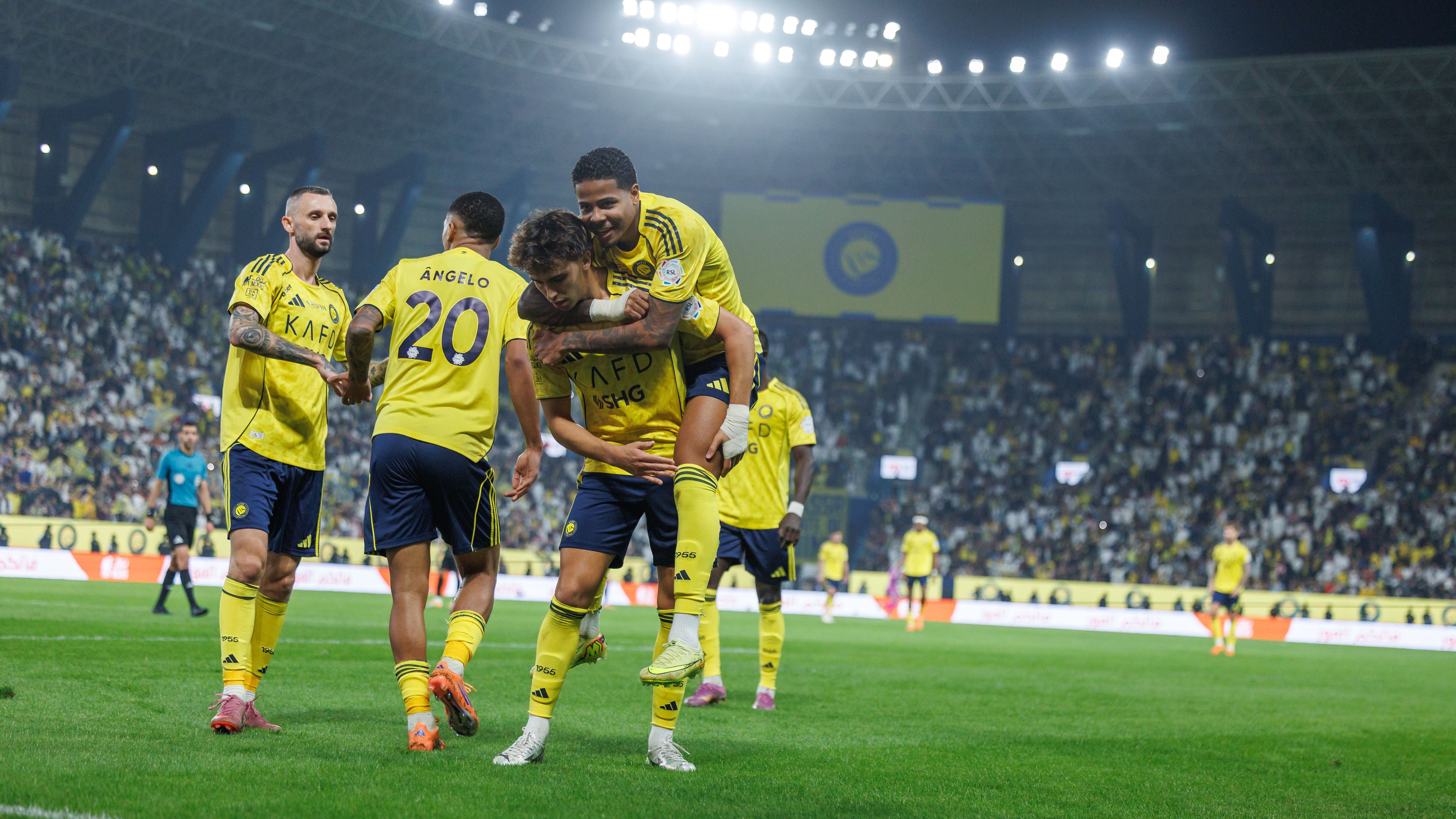 沙特职业联赛 纳斯鲁 对 海湾 Getty Images 2025