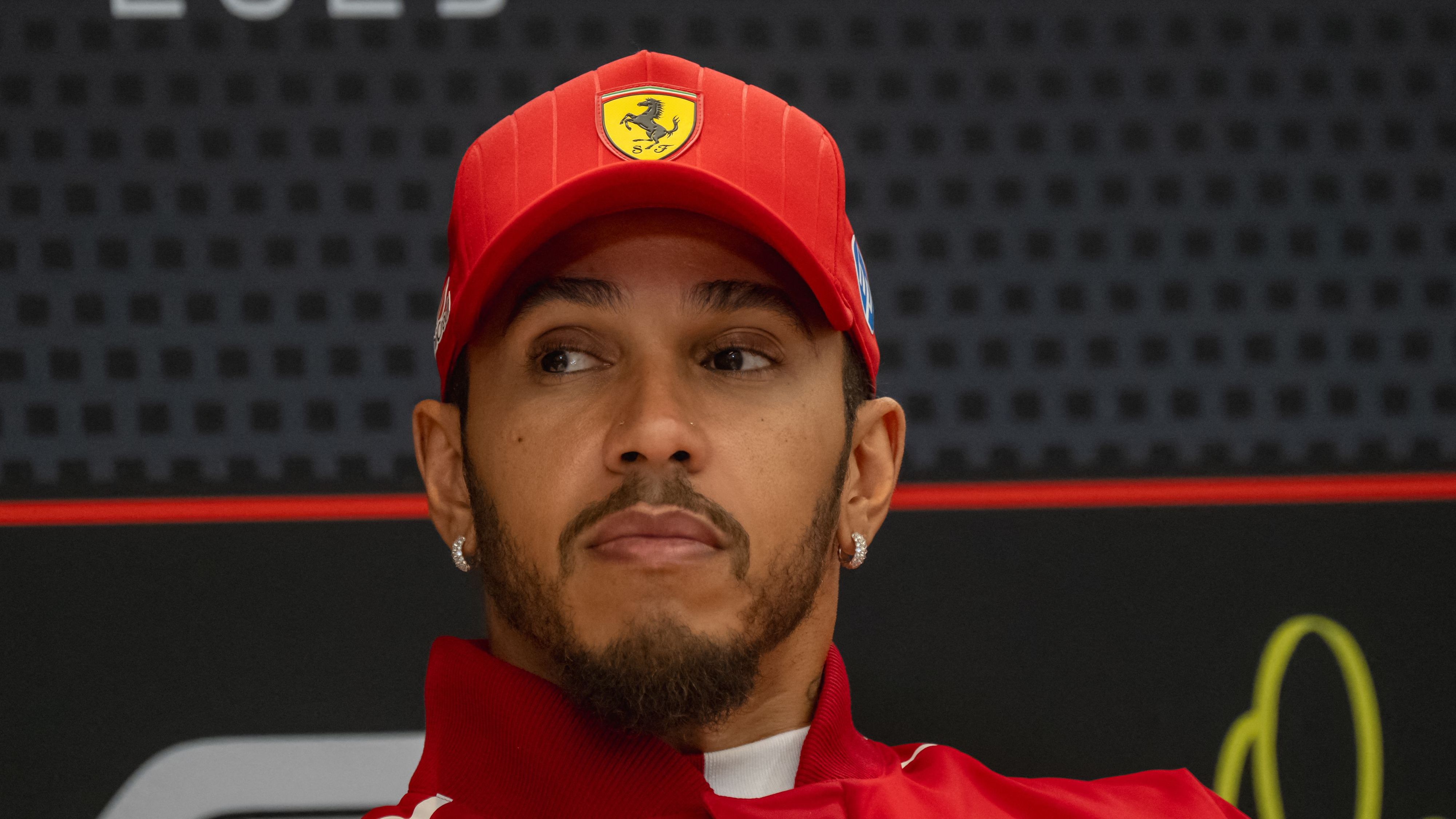 Hamilton Las Vegas 2025 Ferrari foto