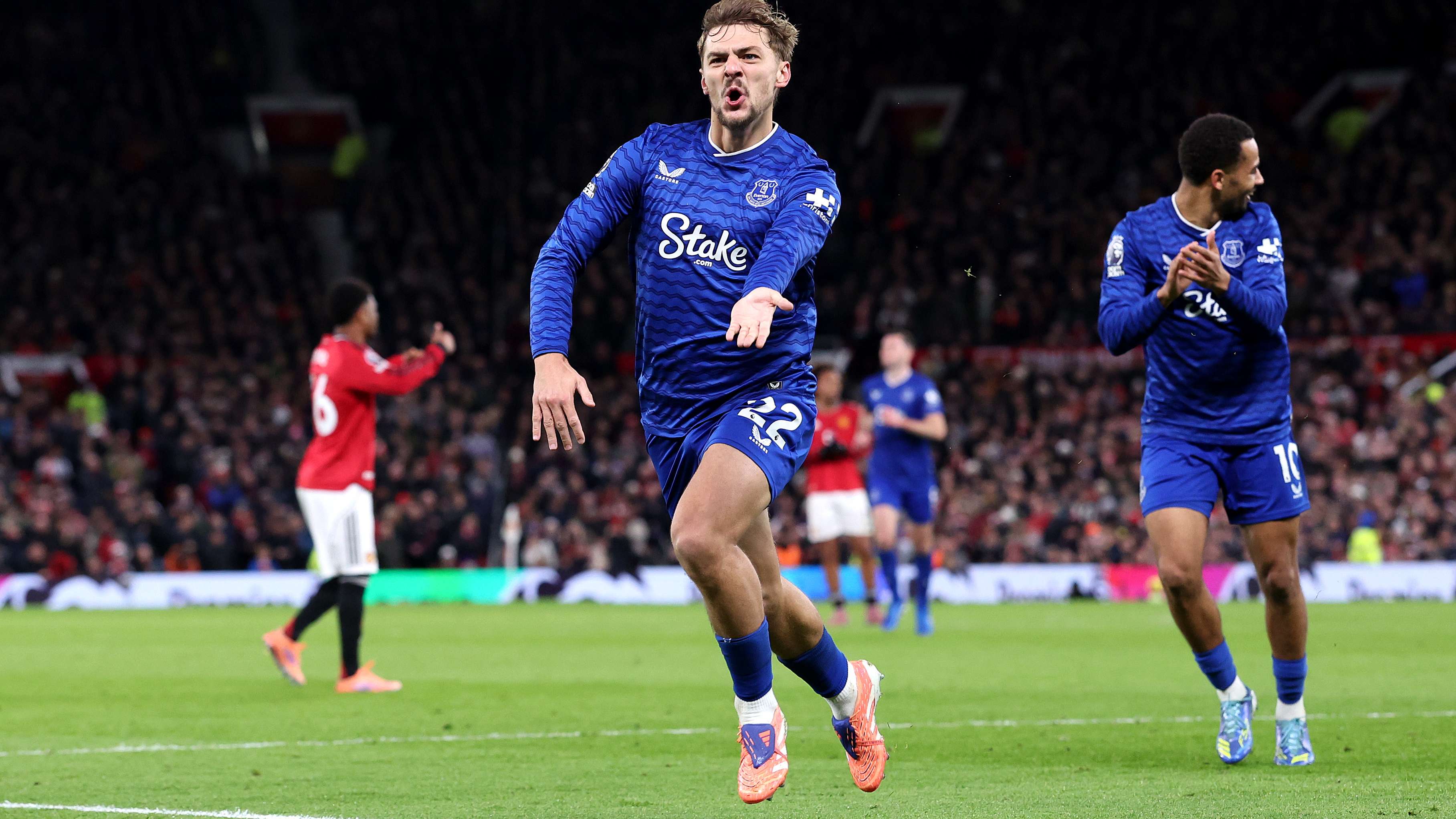 مباراة مانشستر يونايتد ضد إيفرتون