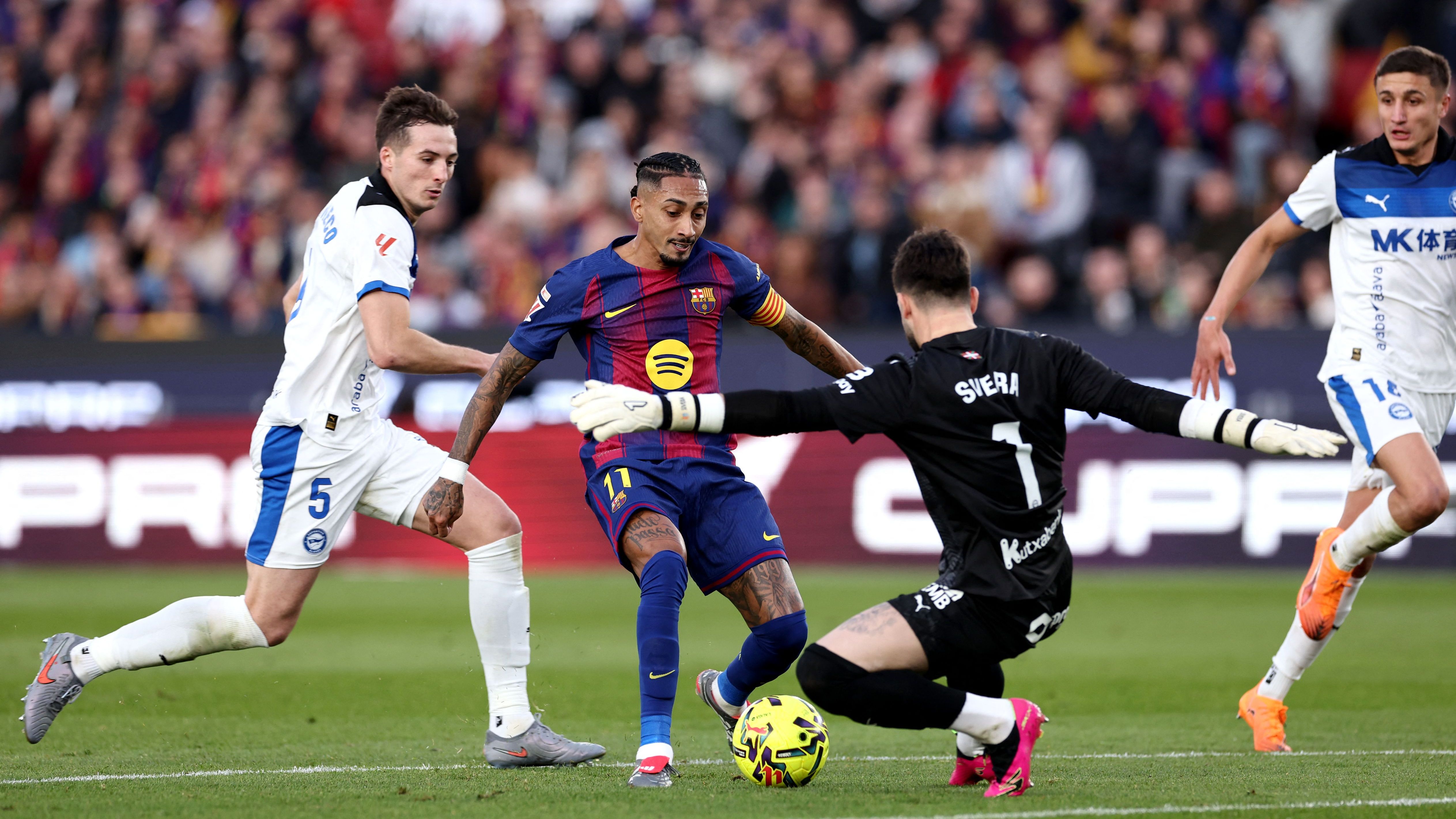 Rafinha Barcelona Alavés Camp Nou 3-1