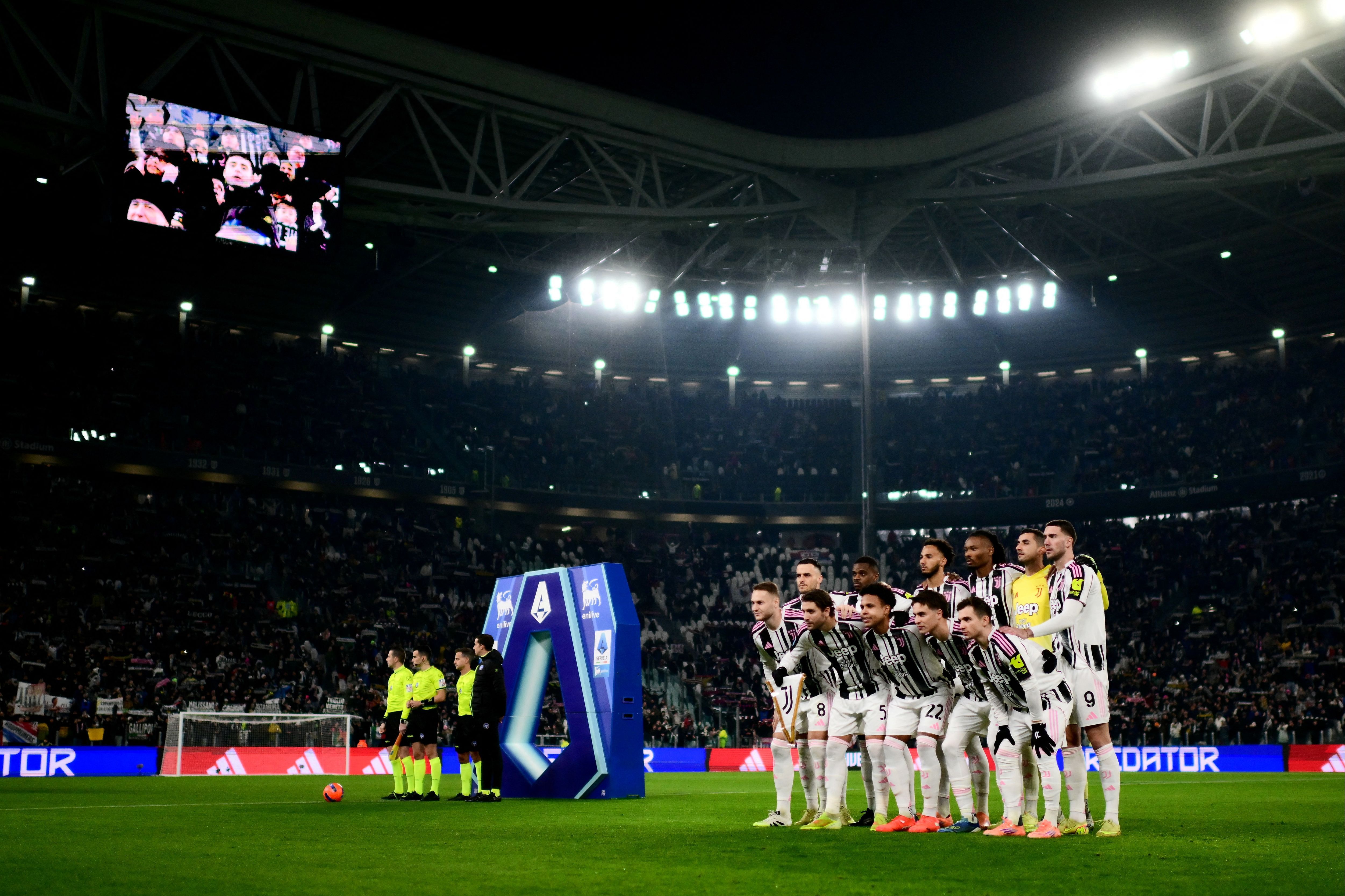 Fotografía de Getty Images de Juventus vs Udinese en la Coppa Italia en Turín