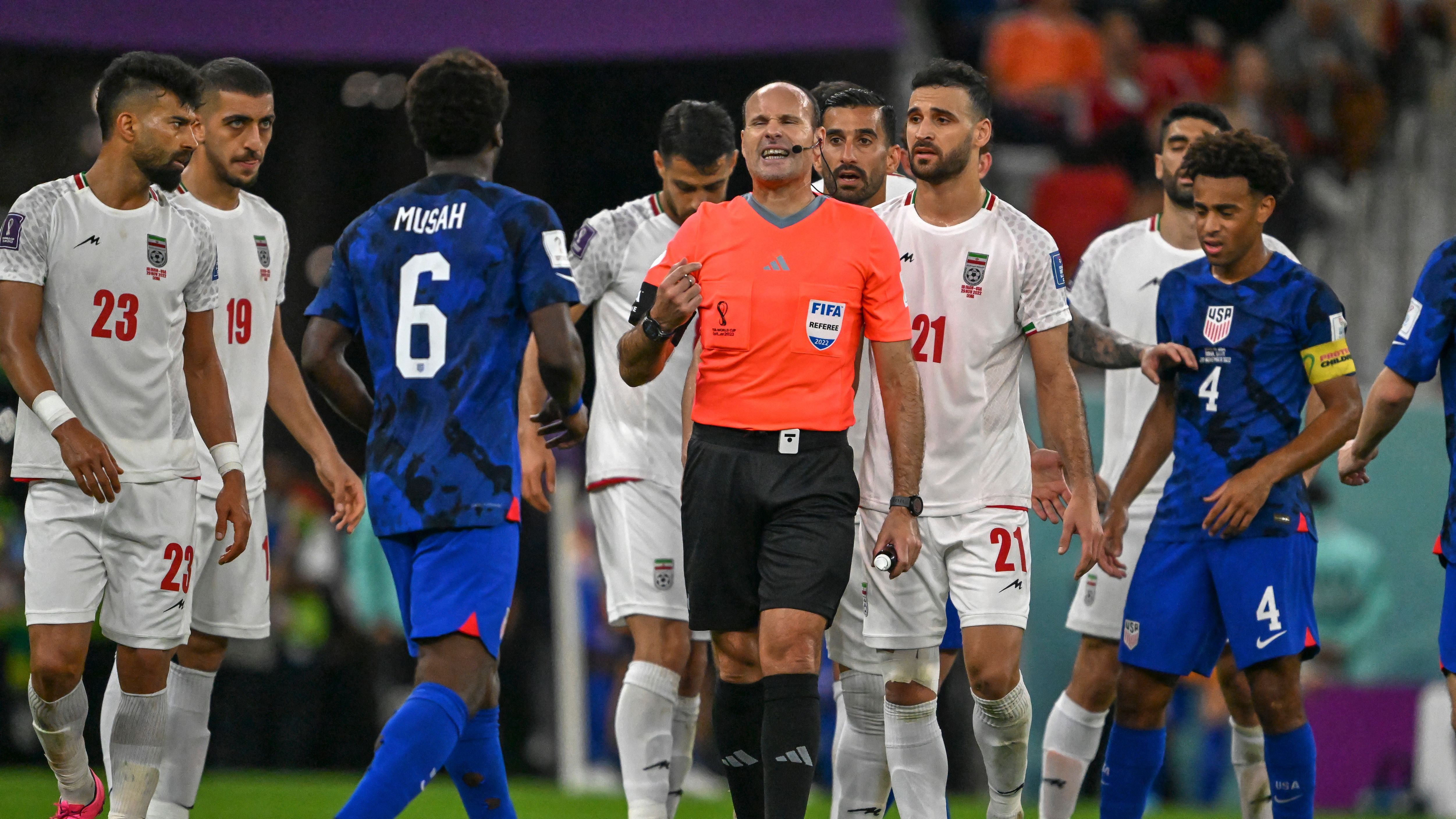 2022-World-Cup-Match-Between-USA-And-Iran-in-Qatar
