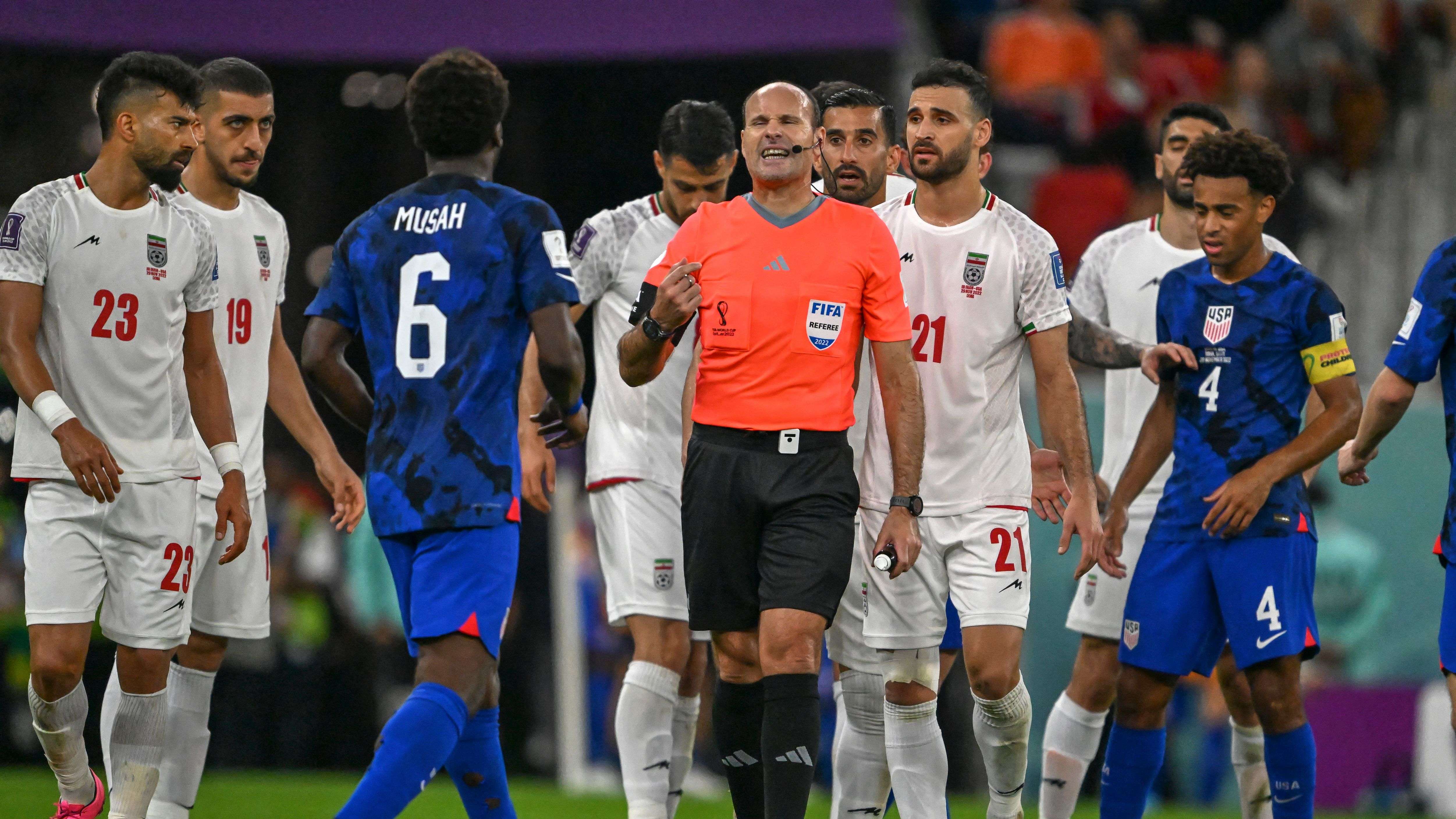 2022-World-Cup-Match-Between-USA-And-Iran-in-Qatar