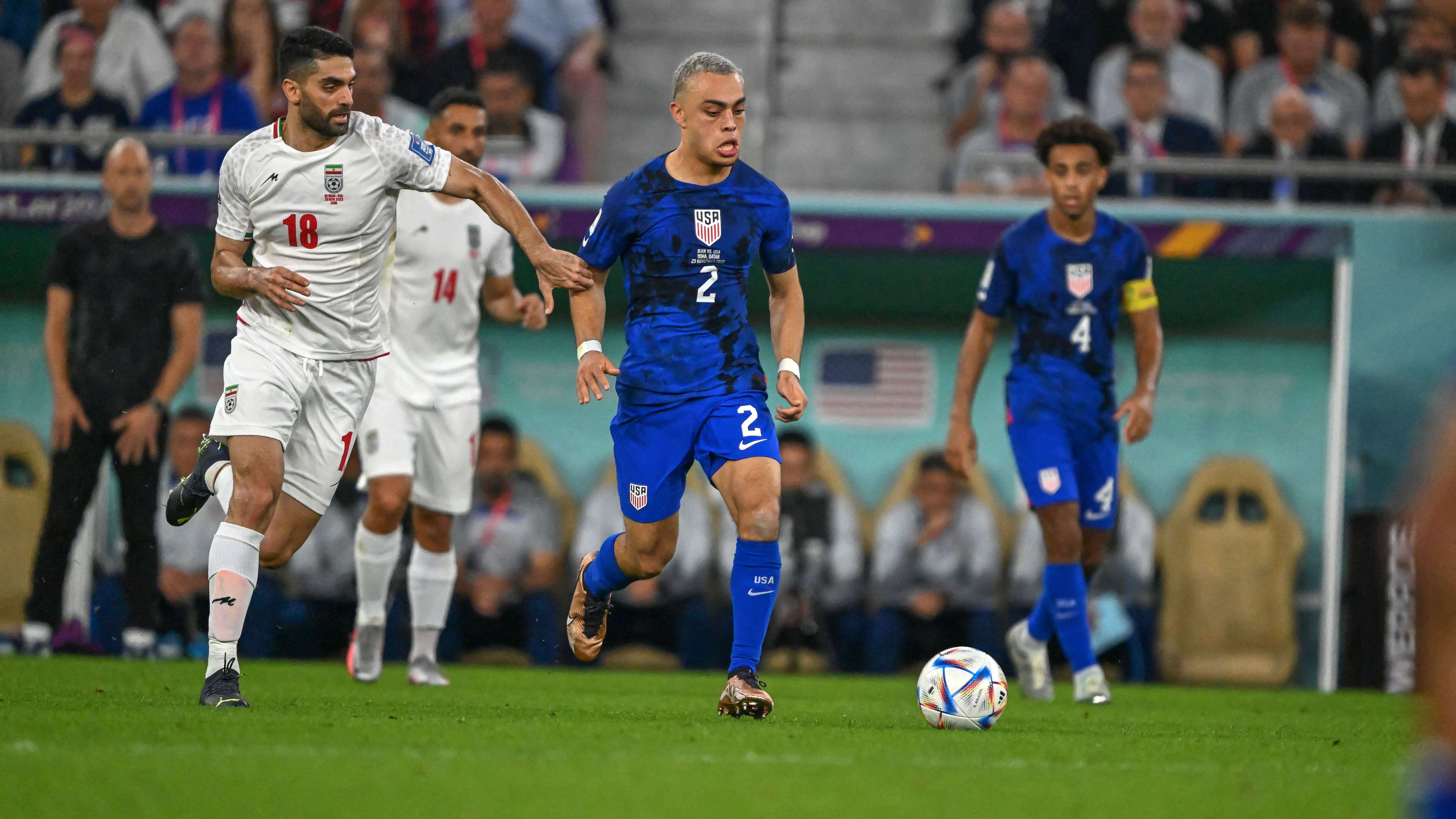 2022-World-Cup-Match-Between-USA-And-Iran-in-Qatar