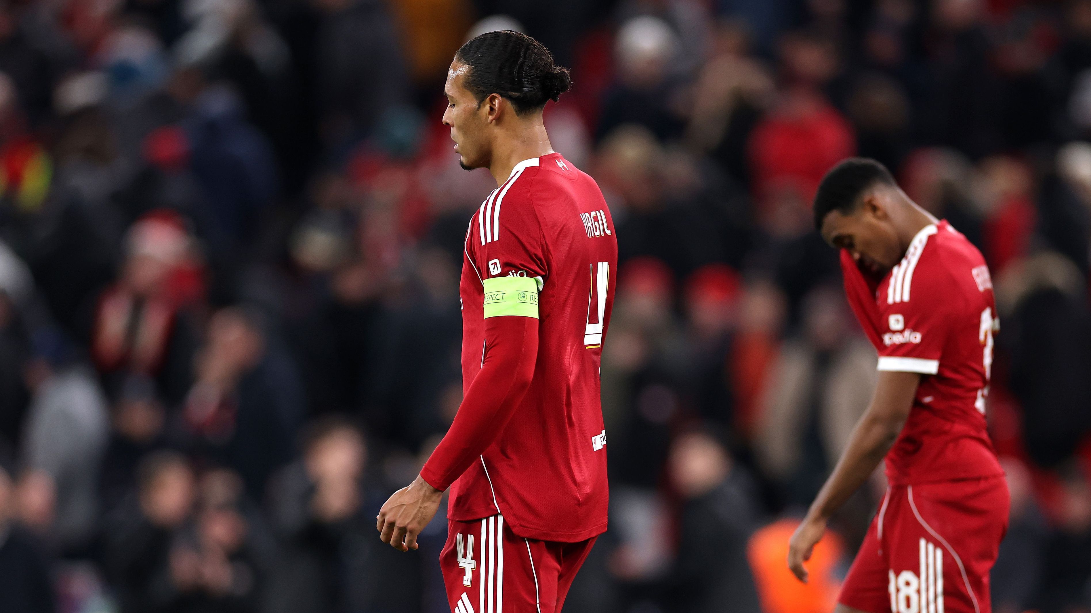 Liverpool contro PSV Eindhoven, Champions League, Anfield 2025 foto