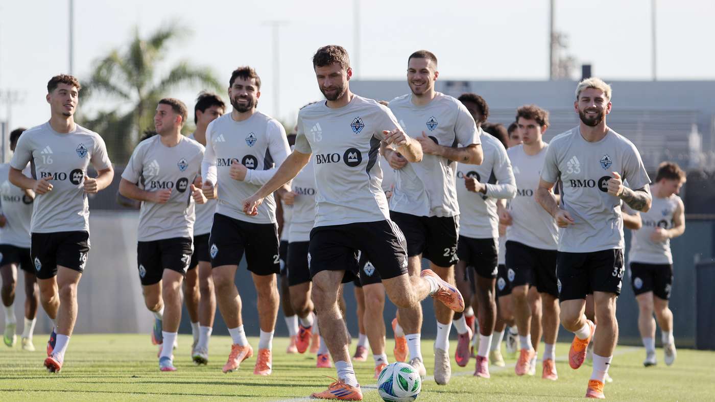 Vancouver Whitecaps FC Training Session