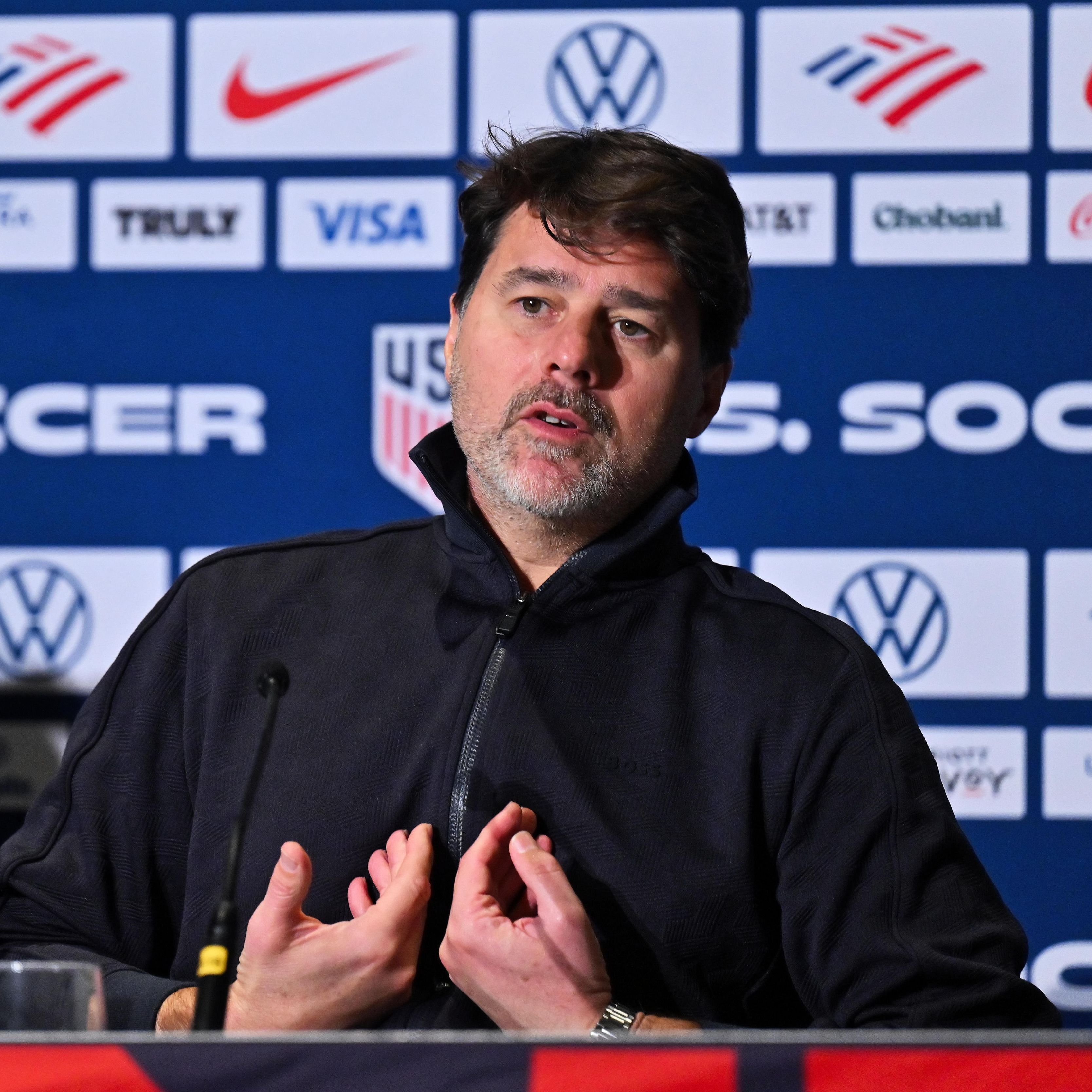 United States Coach Mauricio Pochettino Press Conference After 2026 World Cup Draw