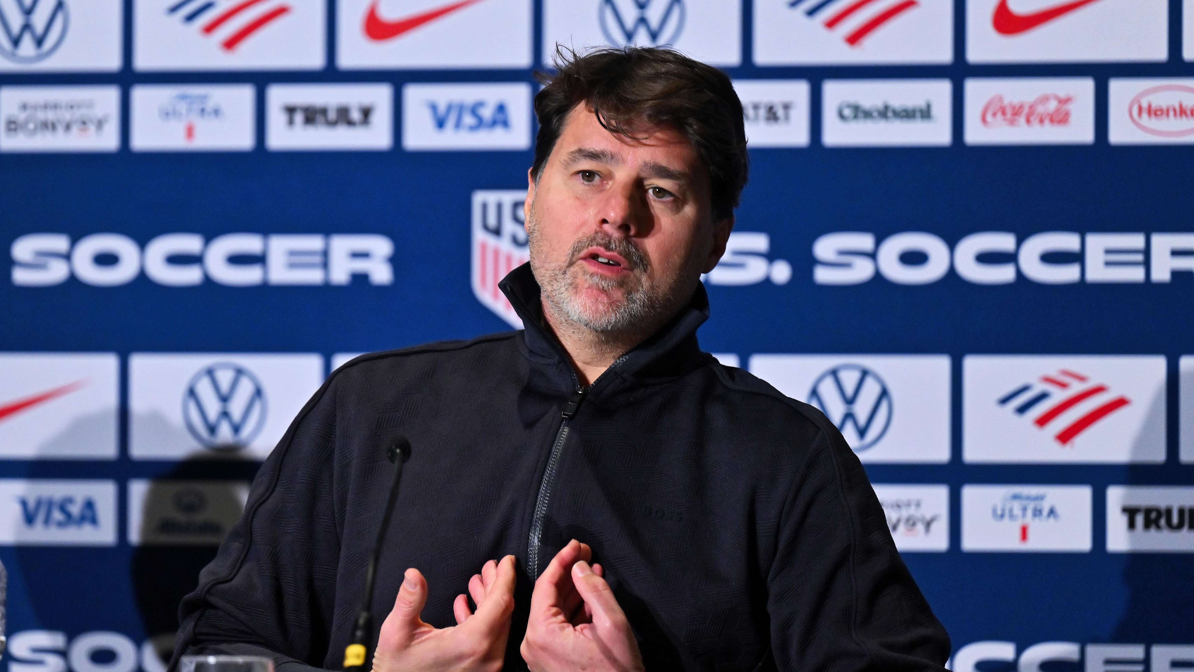 United States Coach Mauricio Pochettino Press Conference After 2026 World Cup Draw