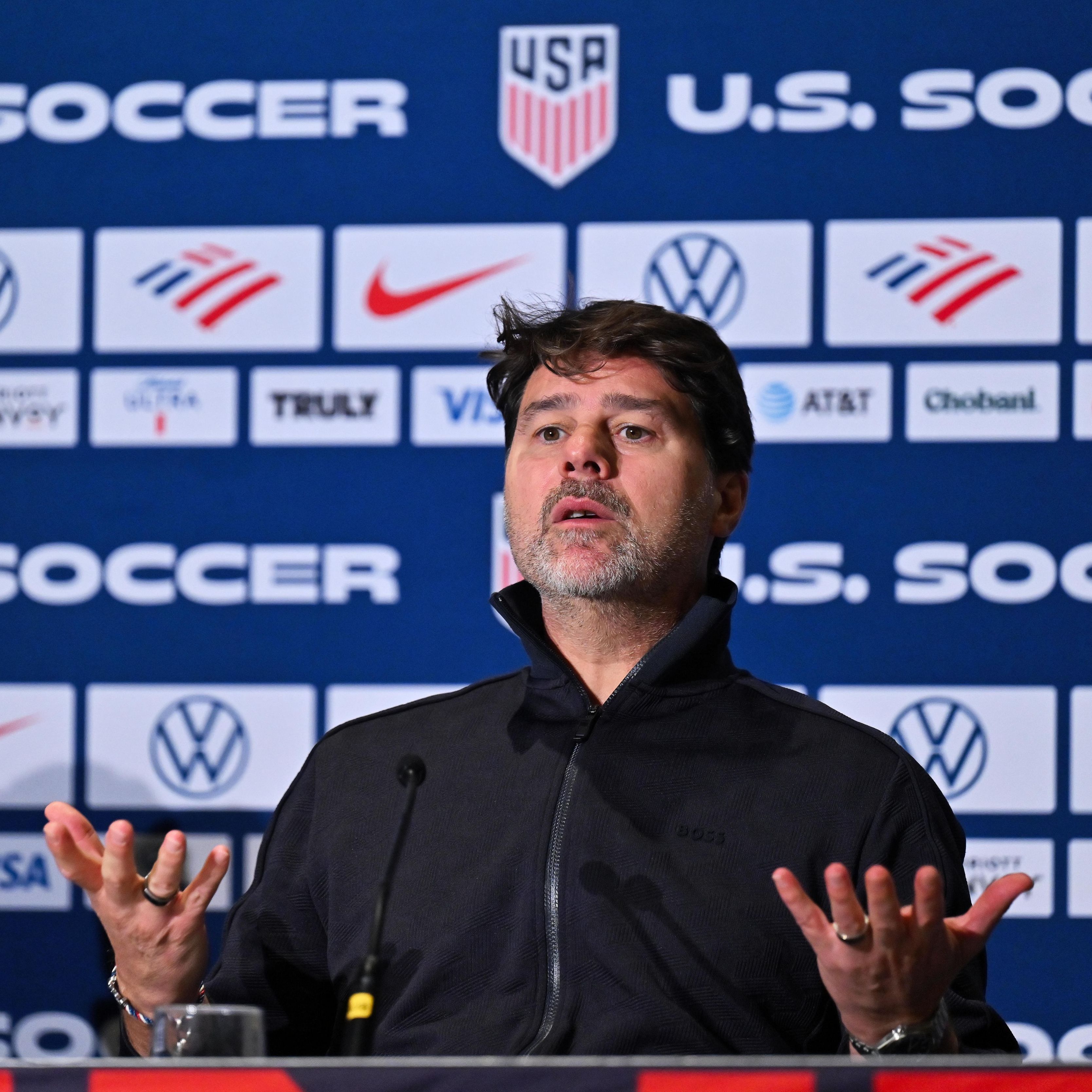 United States Coach Mauricio Pochettino Press Conference After 2026 World Cup Draw