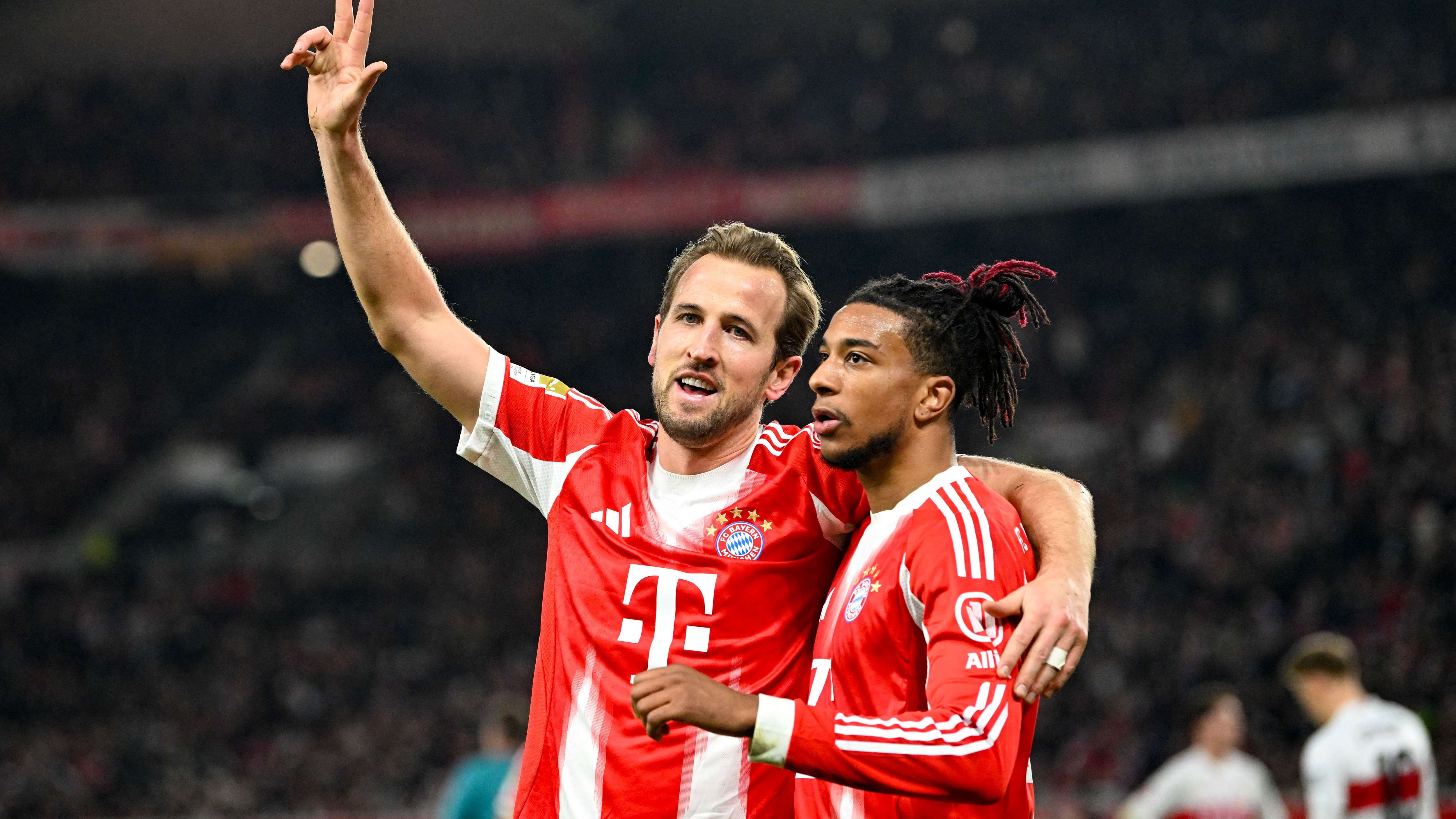 TOPSHOT-FBL-GER-BUNDESLIGA-STUTTGART-BAYERN MUNICH