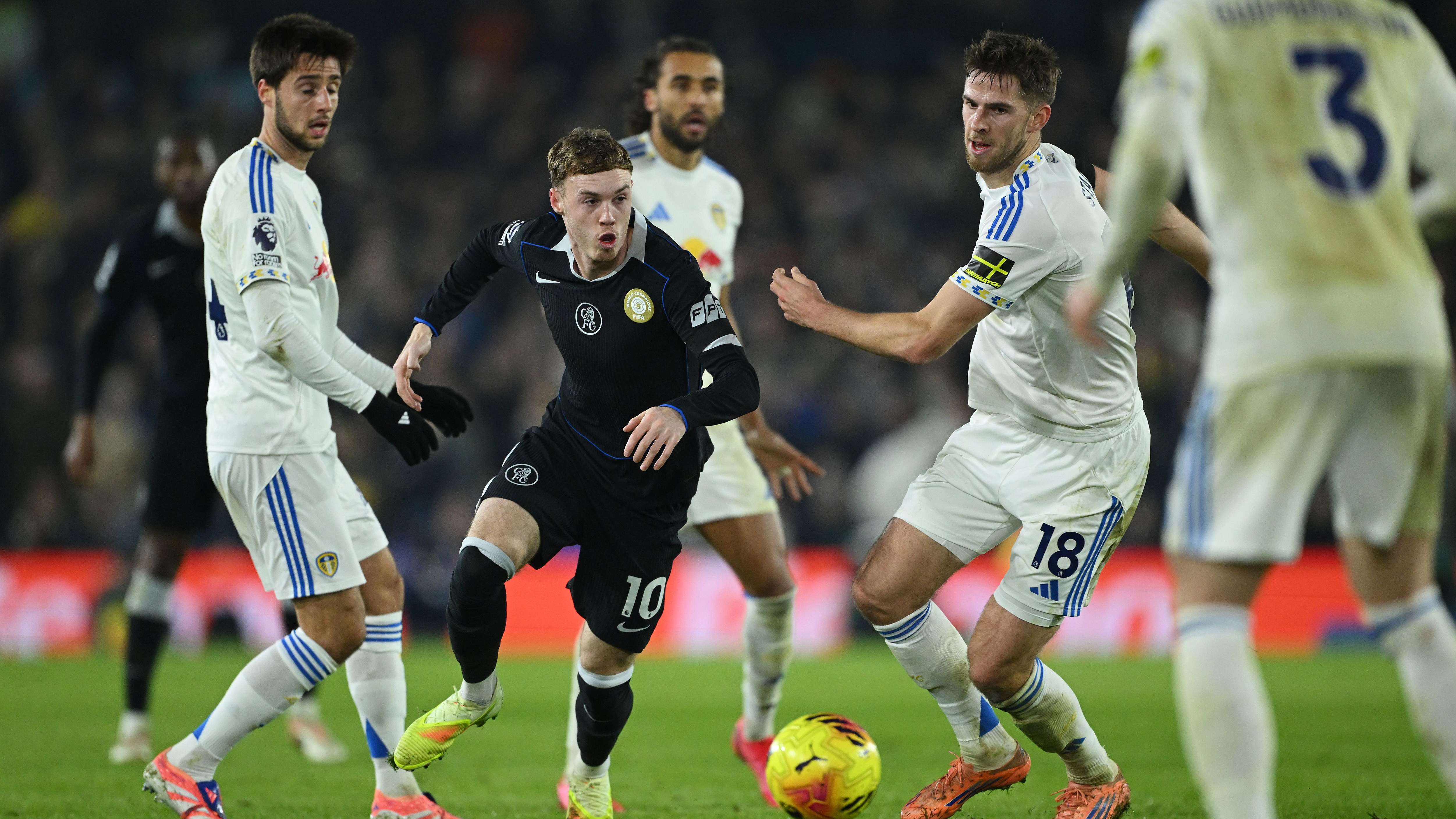 مباراة ليدز يونايتد ضد تشيلسي