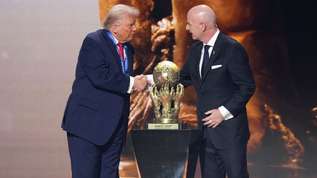 President Trump Attends World Cup Draw At Kennedy Center