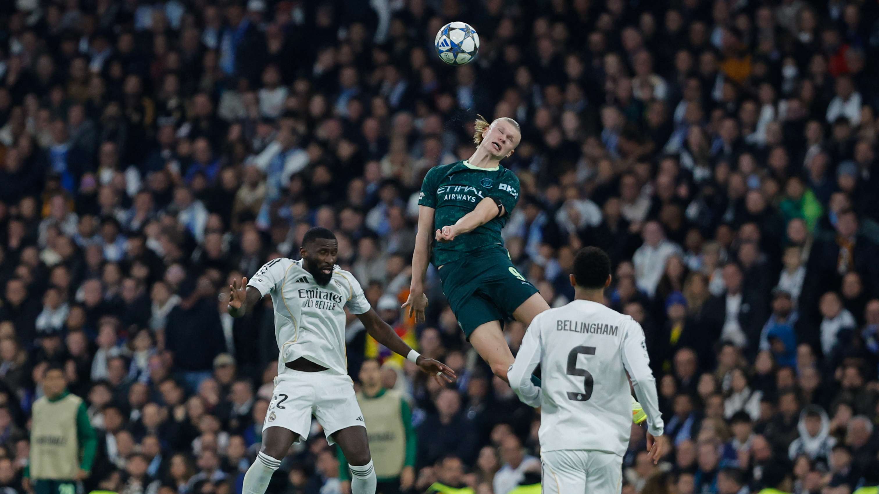 TOPSHOT-FBL-EUR-C1-REAL MADRID-MAN CITY