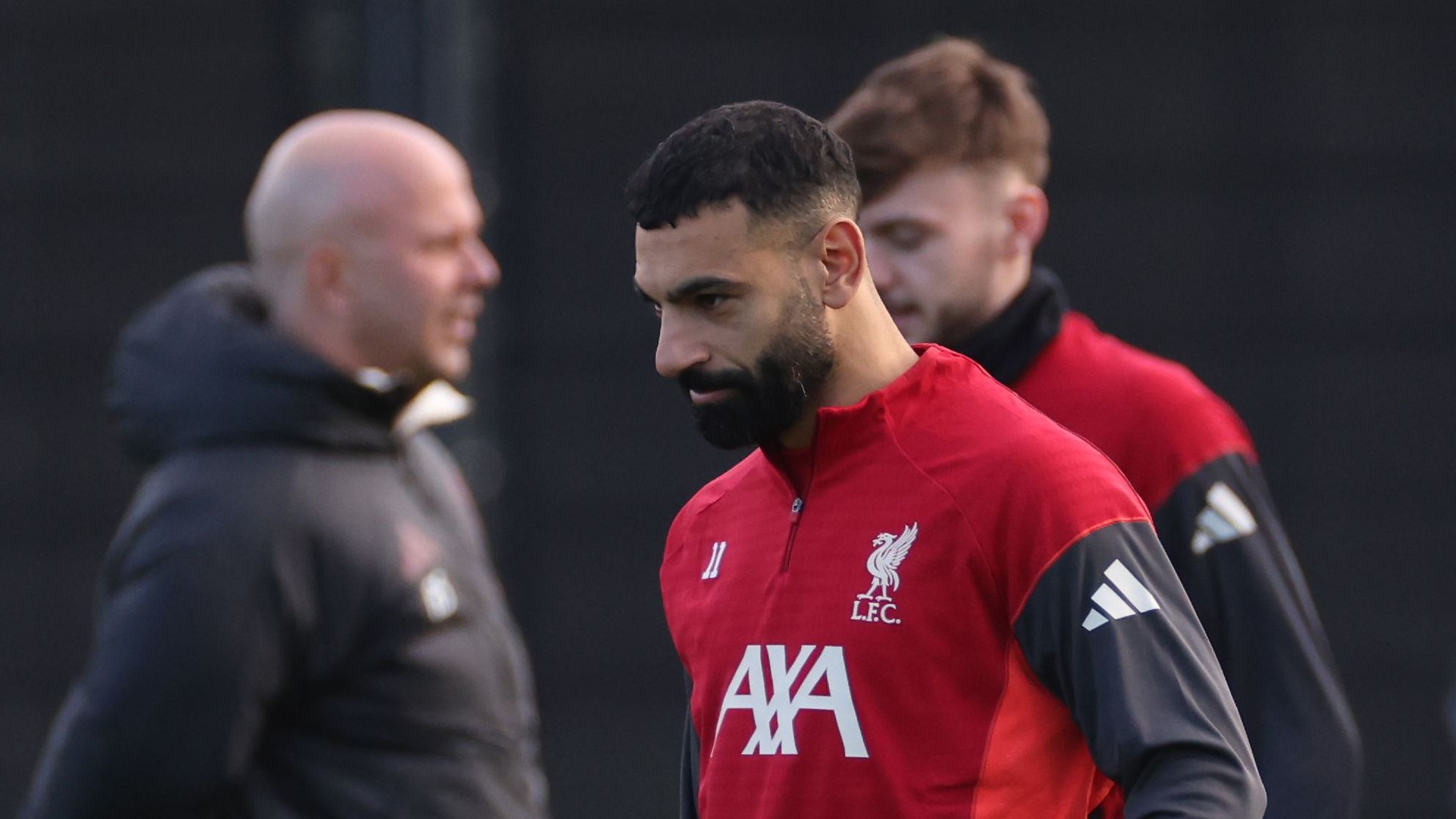 Liverpool FC Training Session And Press Conference - UEFA Champions League 2025/26 League Phase MD6