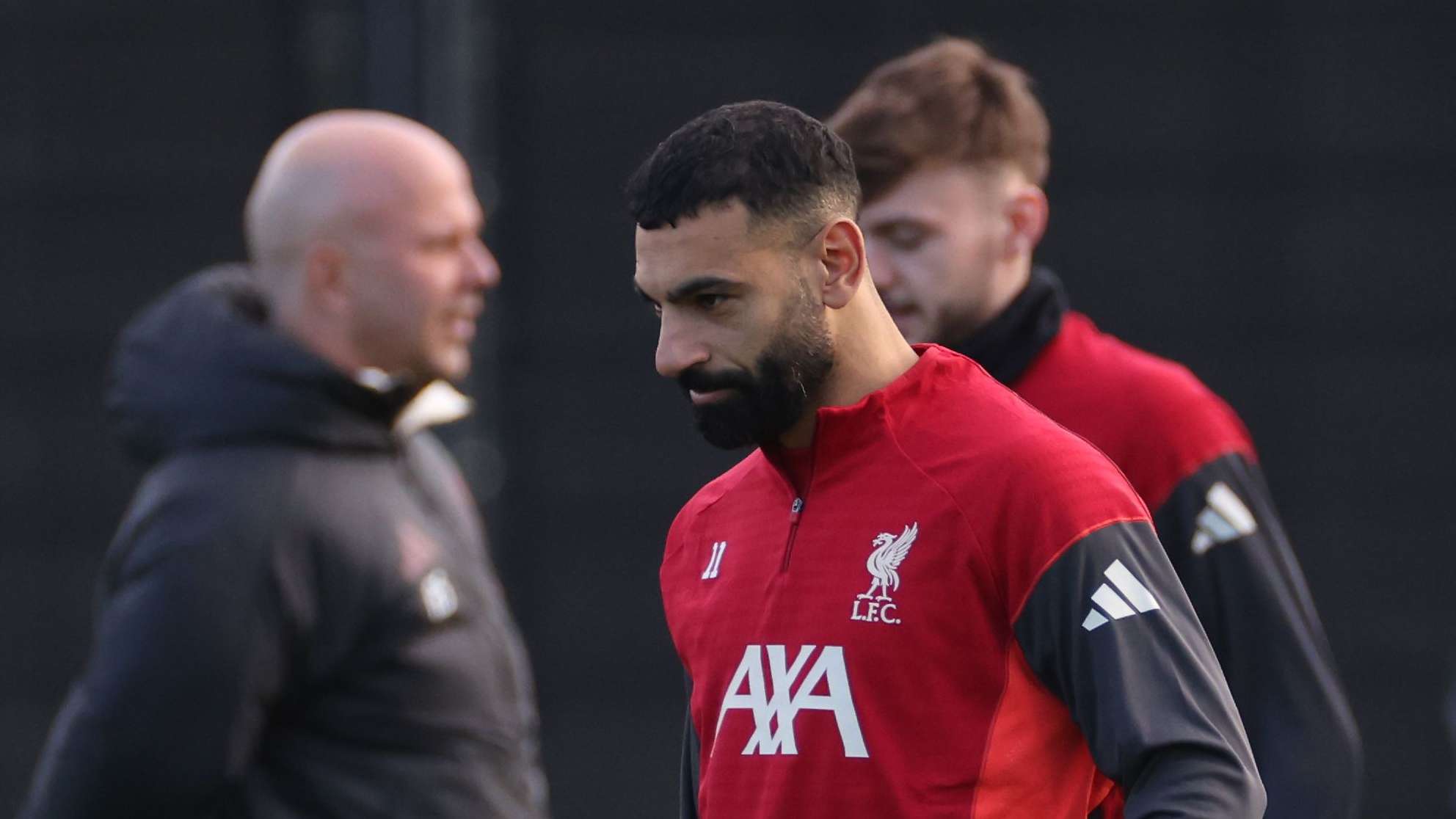 Liverpool FC Training Session And Press Conference - UEFA Champions League 2025/26 League Phase MD6