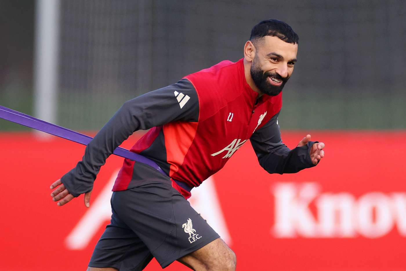 Liverpool FC Training Session And Press Conference - UEFA Champions League 2025/26 League Phase MD6