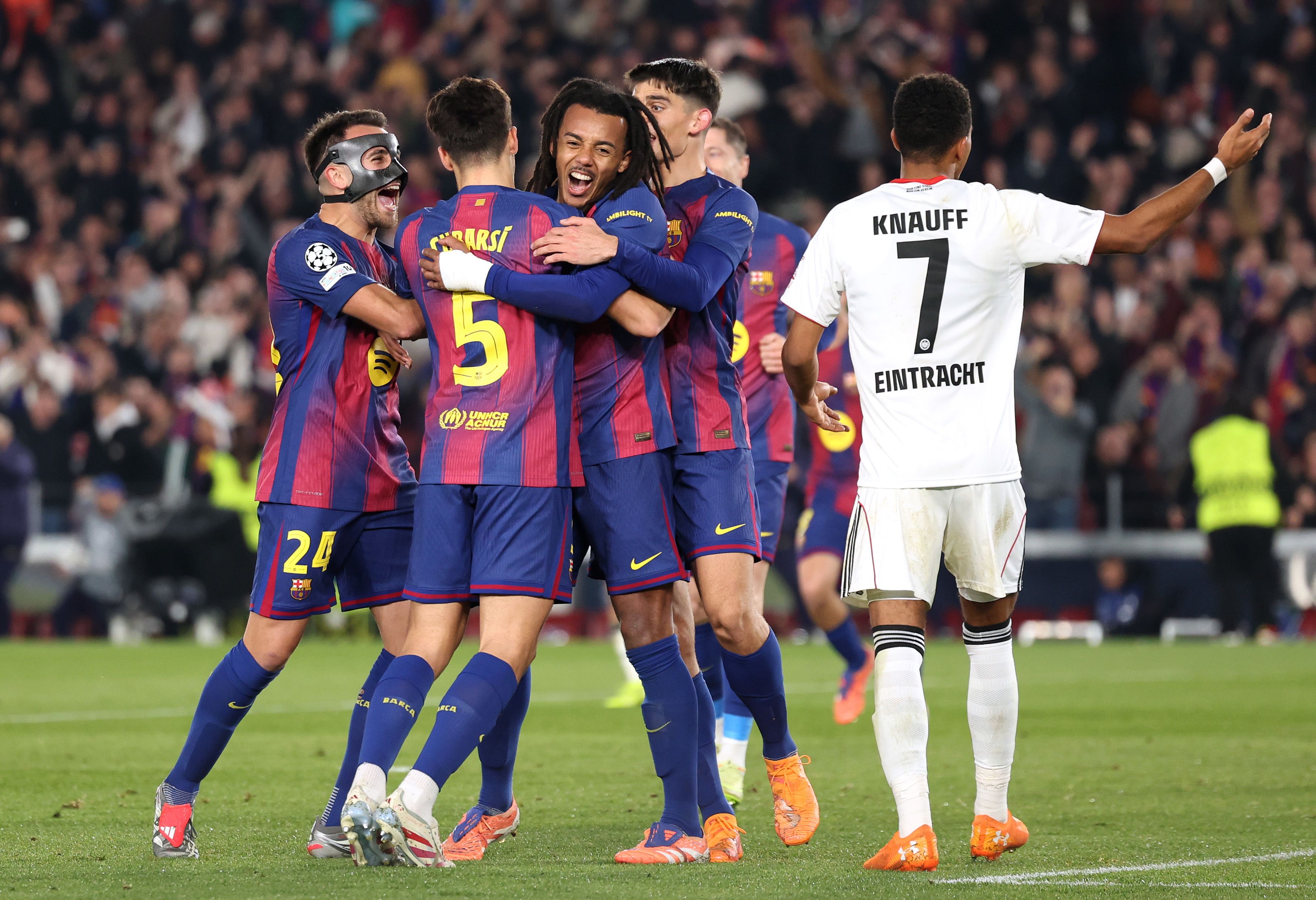 FC Barcelona v Eintracht Frankfurt - UEFA Champions League 2025/26 League Phase MD6