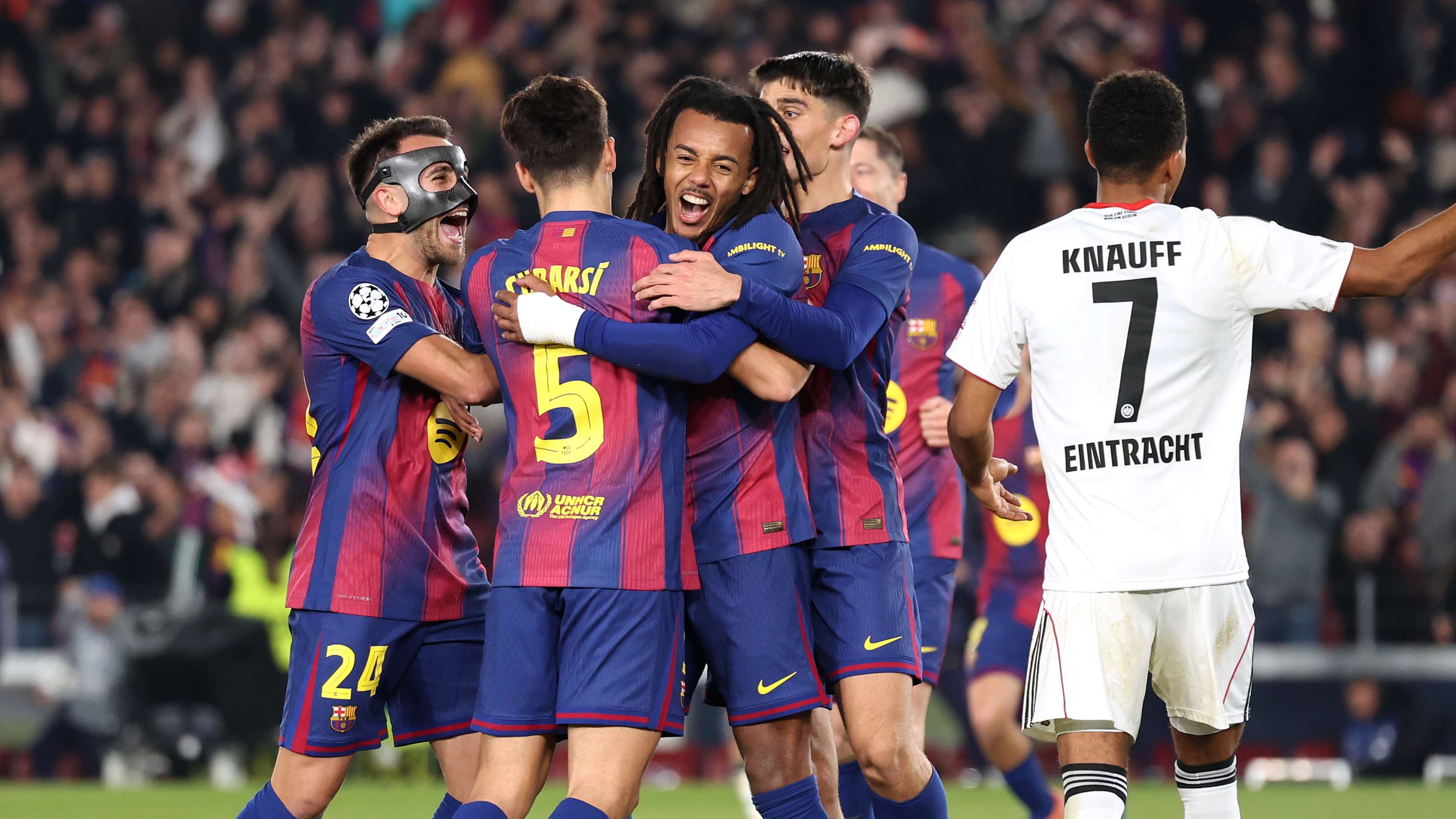 FC Barcelona v Eintracht Frankfurt - UEFA Champions League 2025/26 League Phase MD6