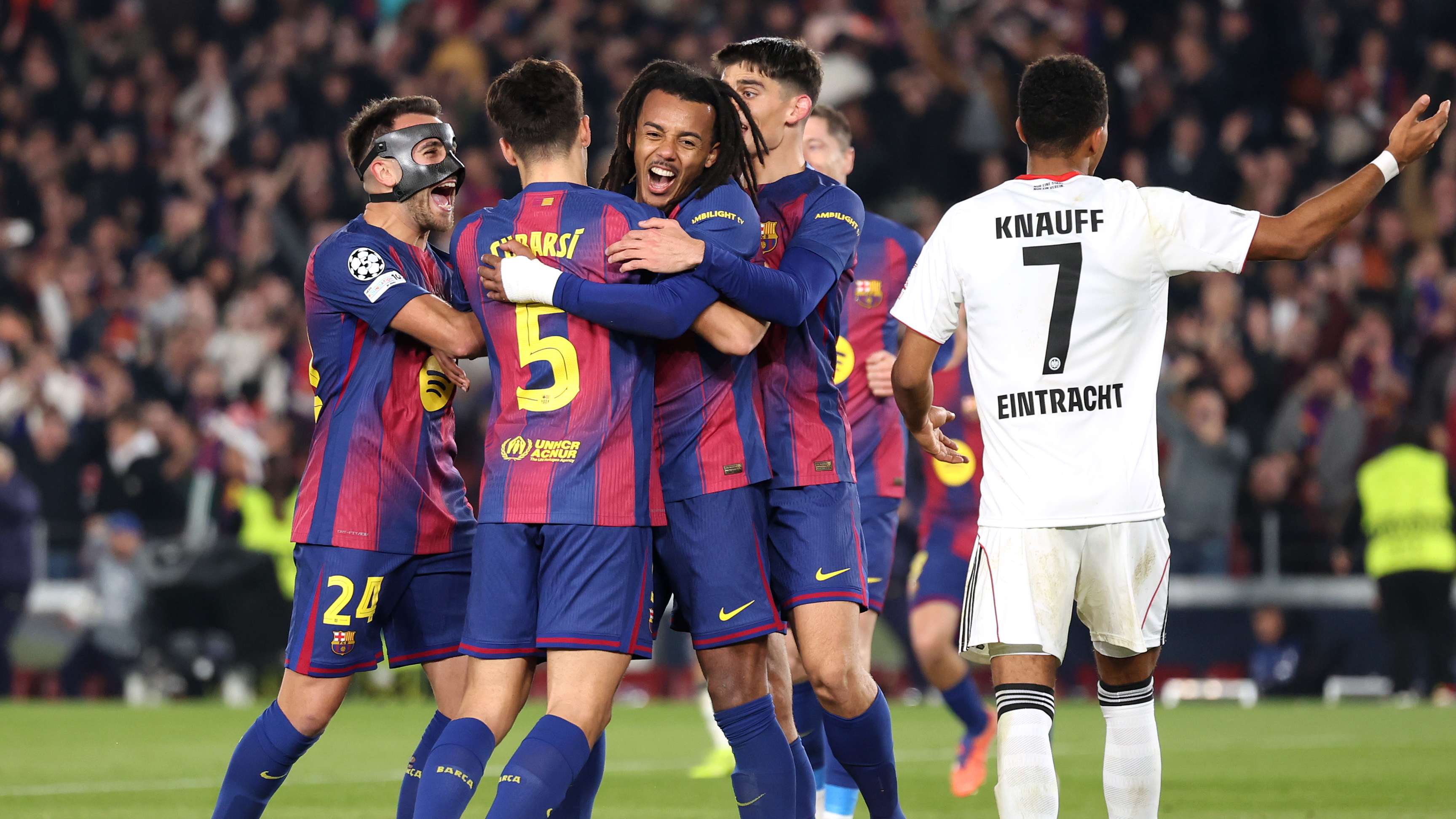 FC Barcelona v Eintracht Frankfurt - UEFA Champions League 2025/26 League Phase MD6