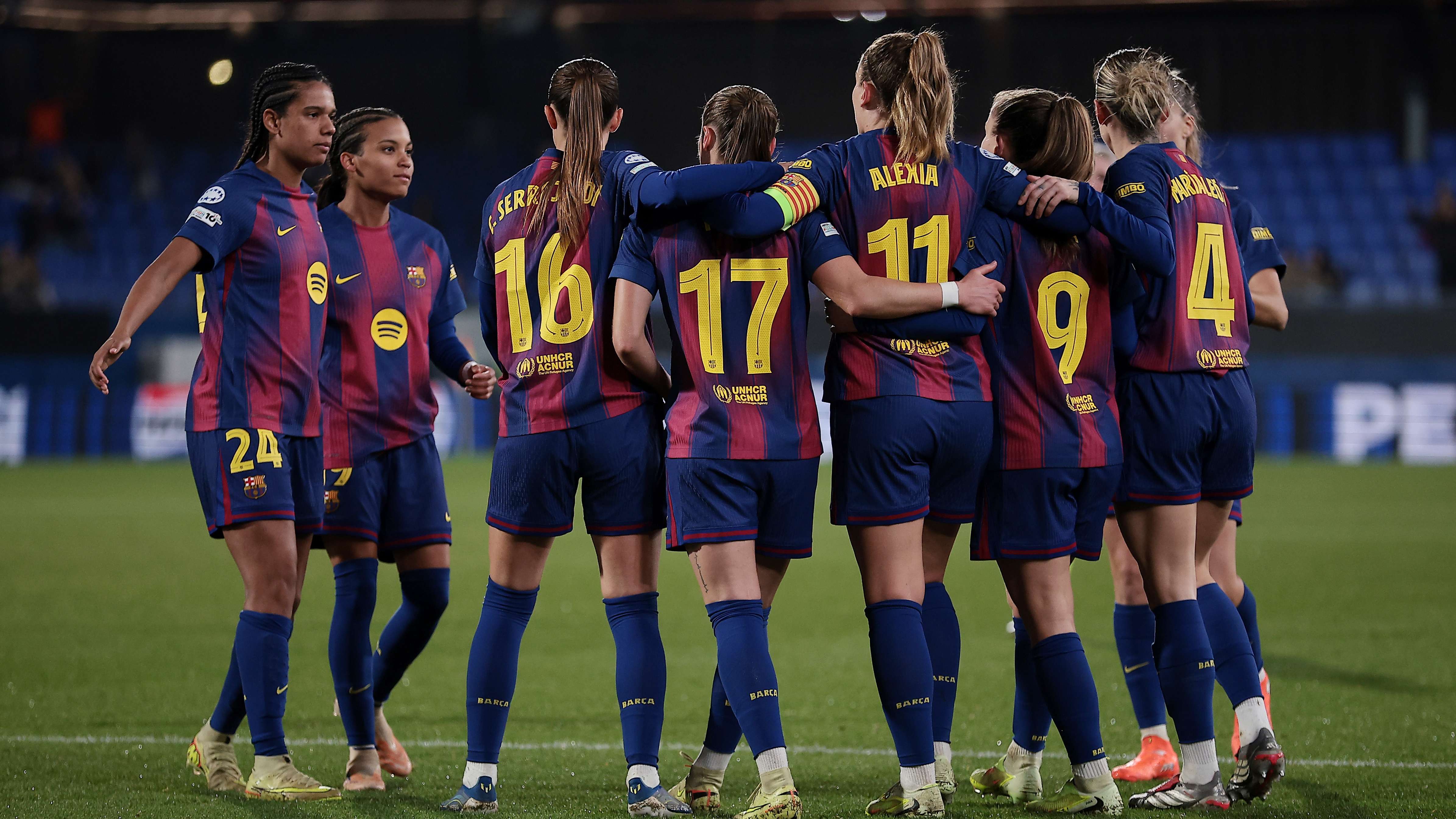 FC Barcelona v SL Benfica - UEFA Women's Champions League 2025/26 League Phase MD5
