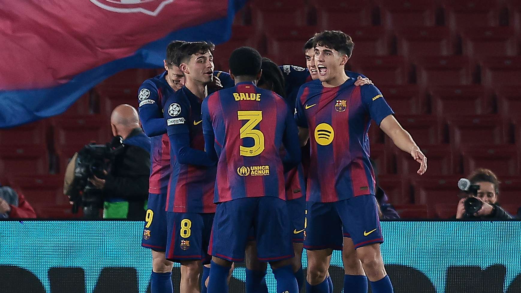 FC Barcelona v Eintracht Frankfurt - UEFA Champions League 2025/26 League Phase MD6